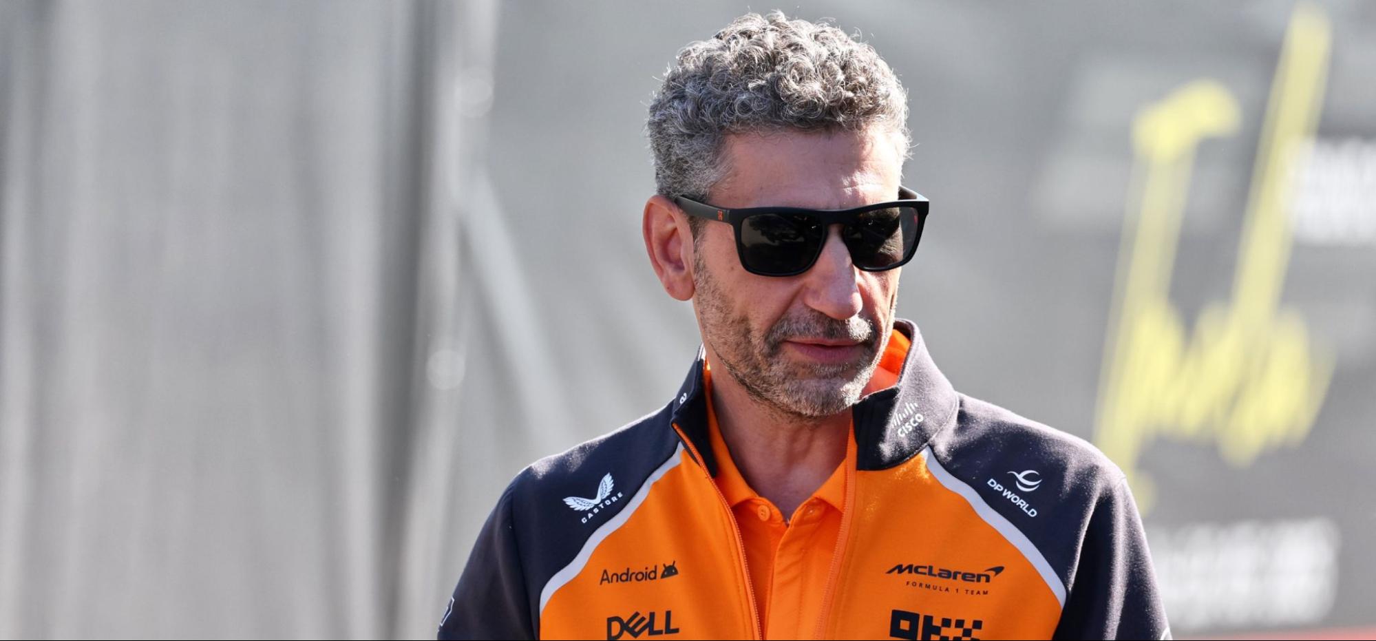 McLaren F1 team principal Andrea Stella 2025