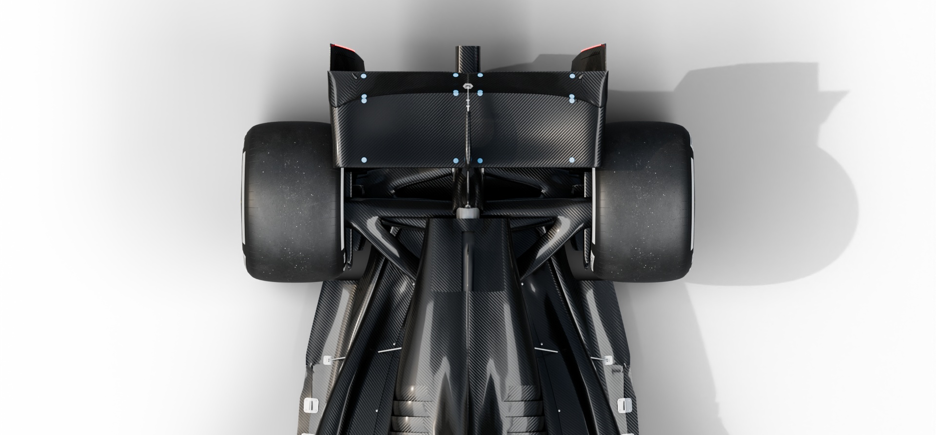 Coke bottle profile at rear of F1 car