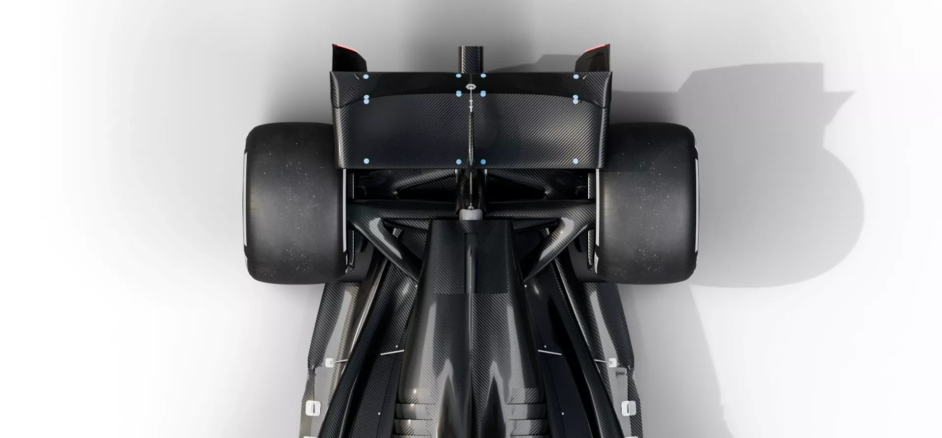 Coke bottle profile at rear of F1 car