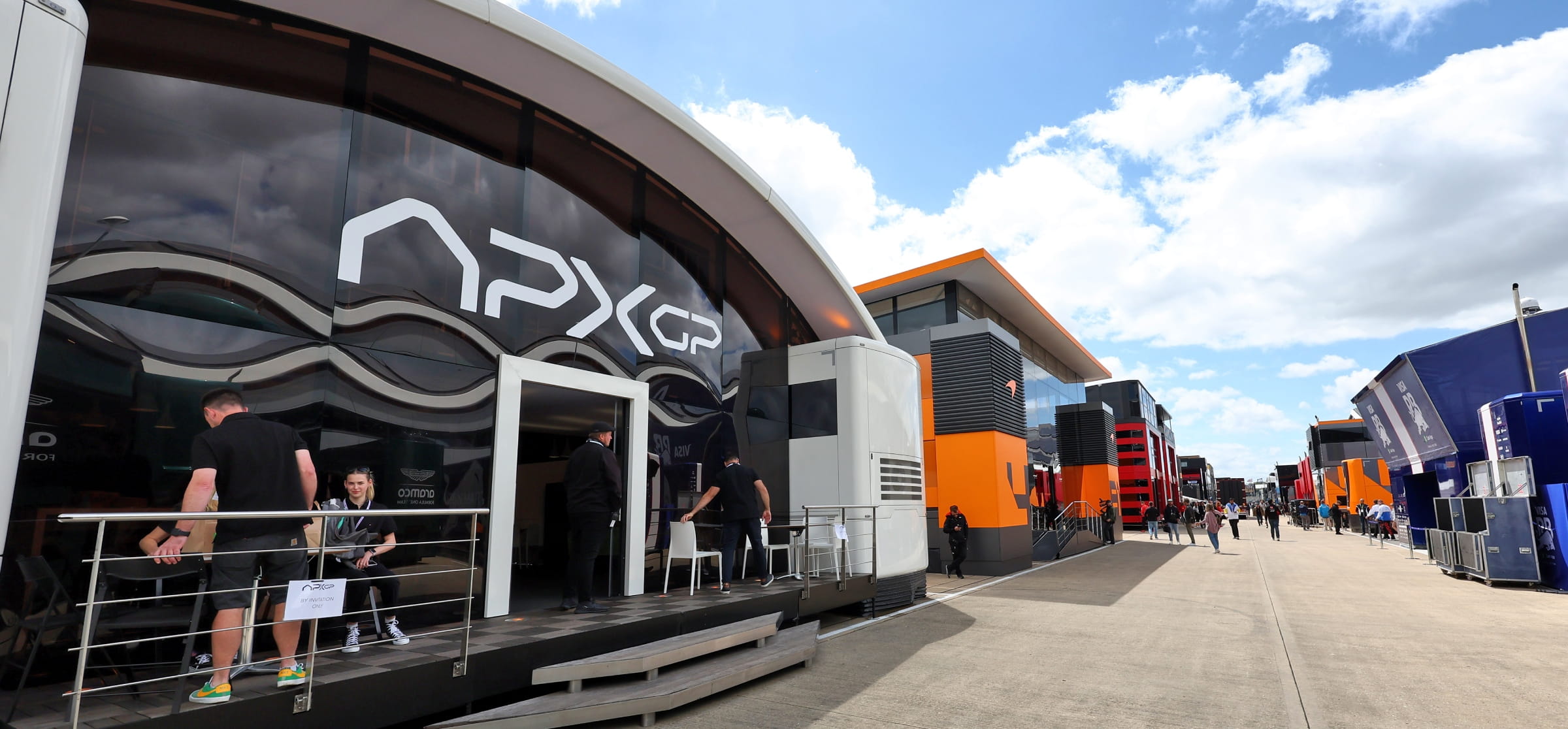 F1 The Movie APX GP 'motorhome'