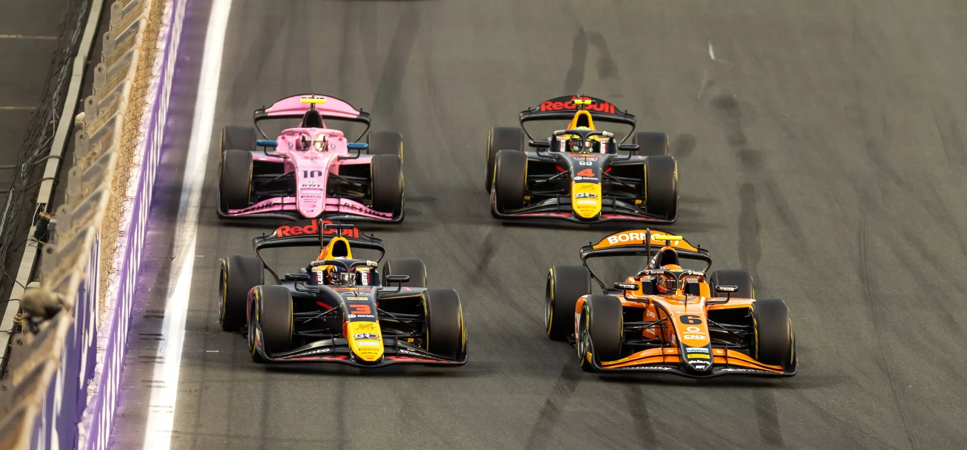 F2 cars 2025 Saudi Arabia