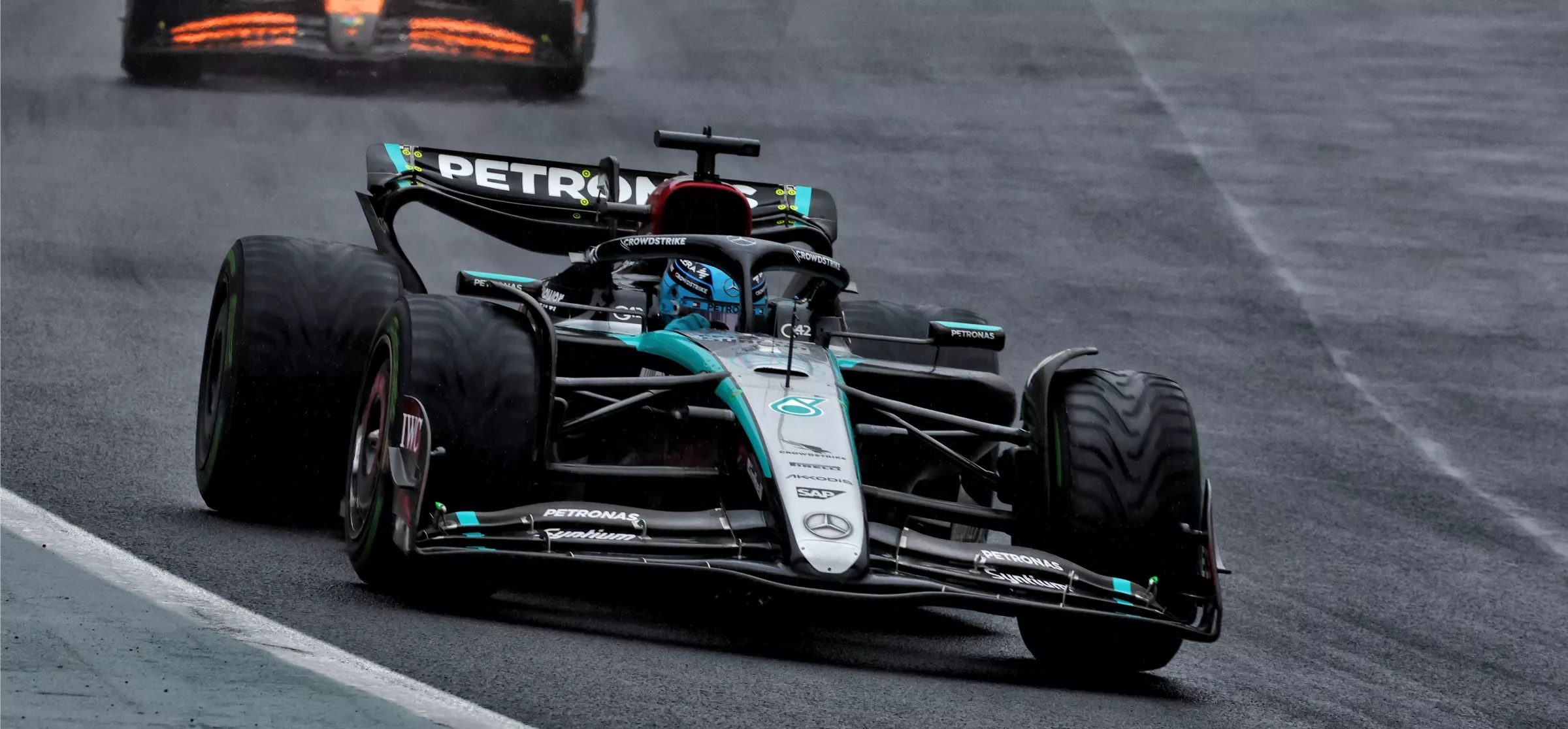Mercedes F1 car 2025