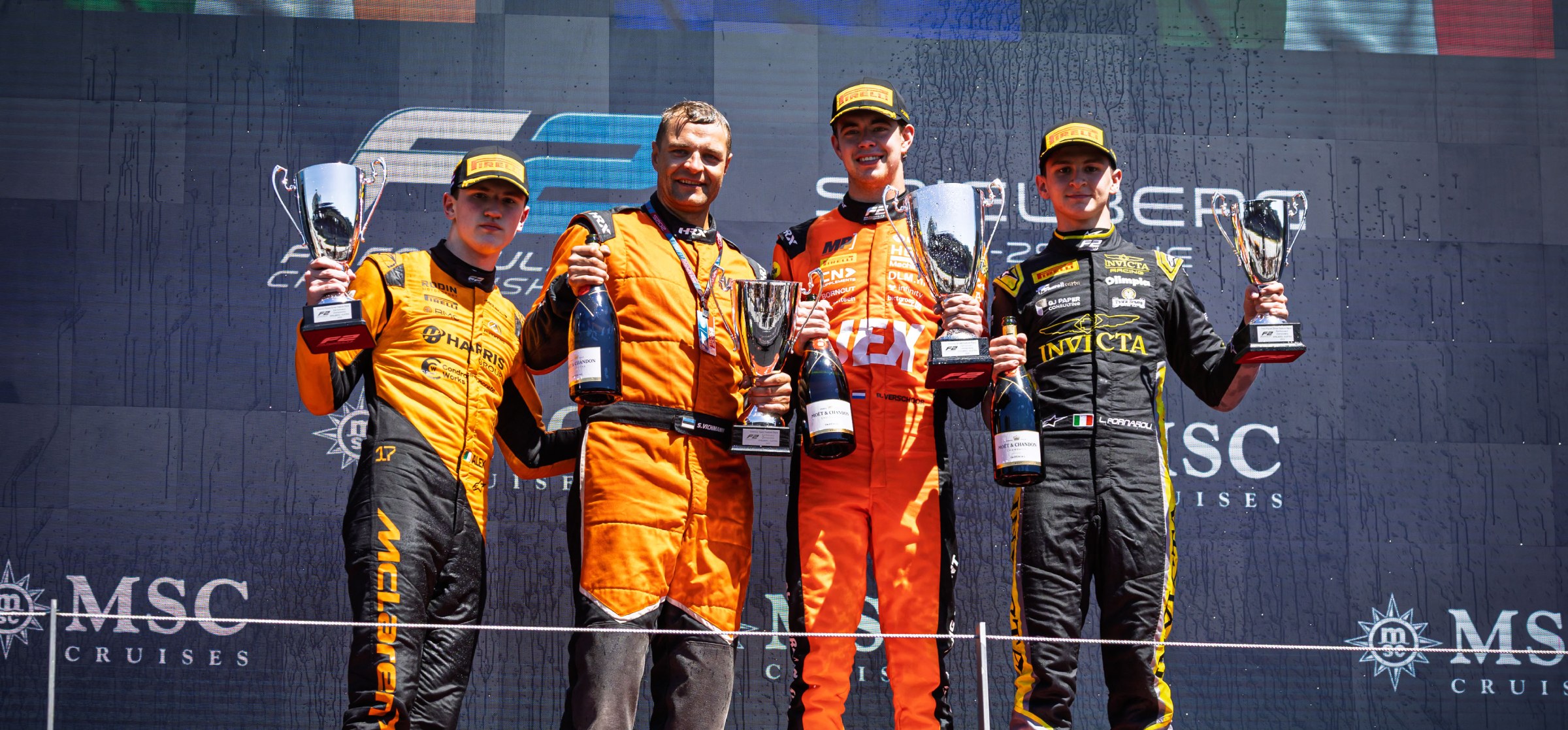 F2 podium Austria