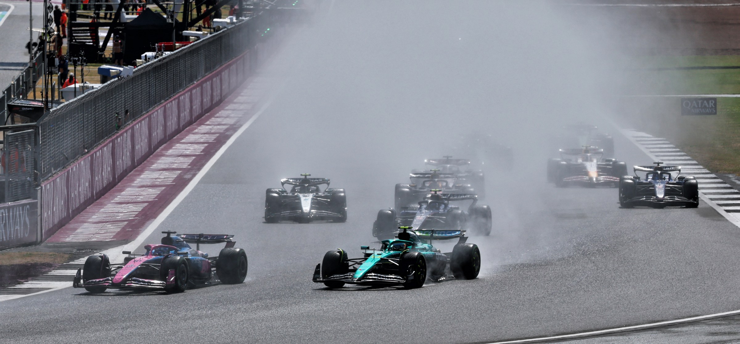 Cars at the 2025 British GP