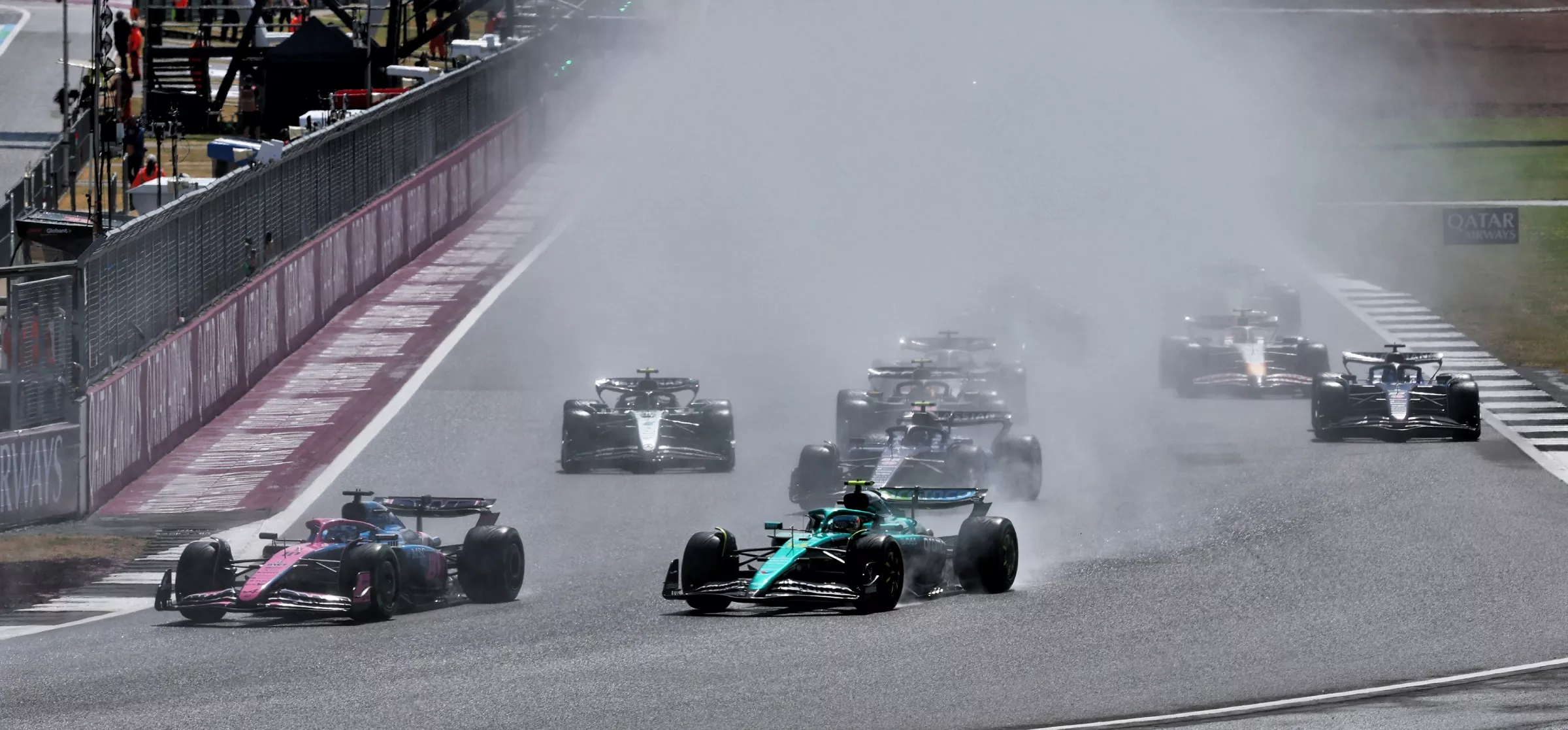 Cars at the 2025 British GP