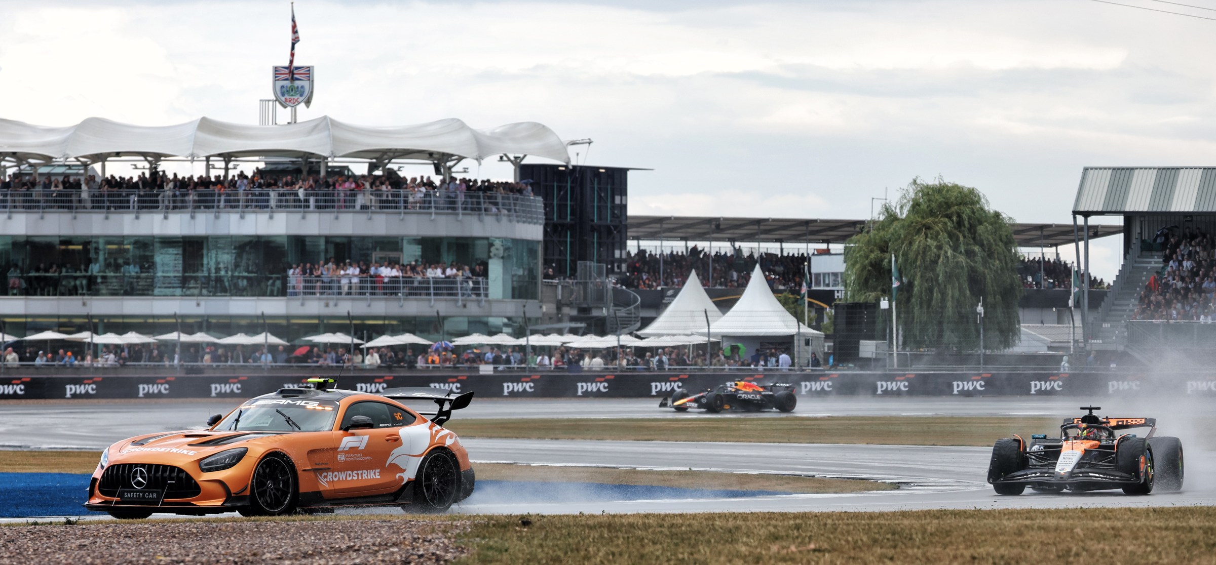 Safety car at the 2025 British GP