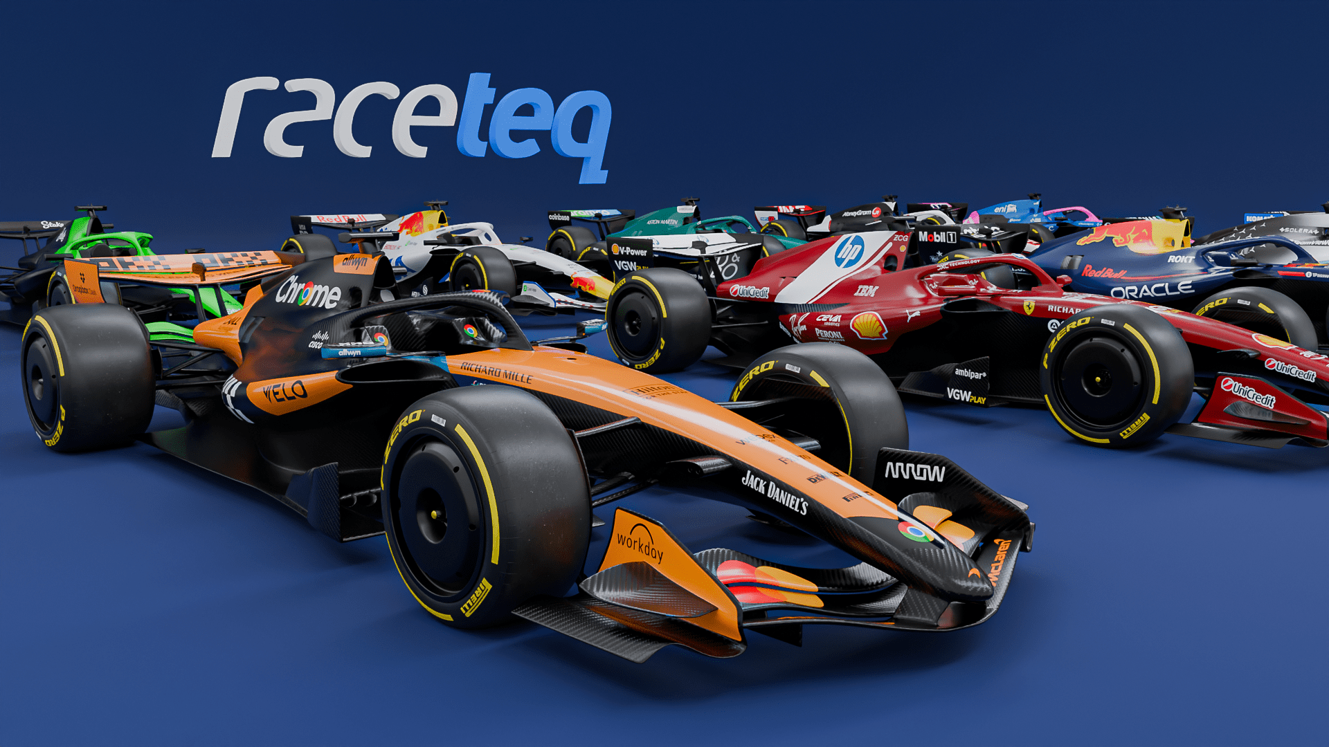 2026 F1 cars in 2025 liveries