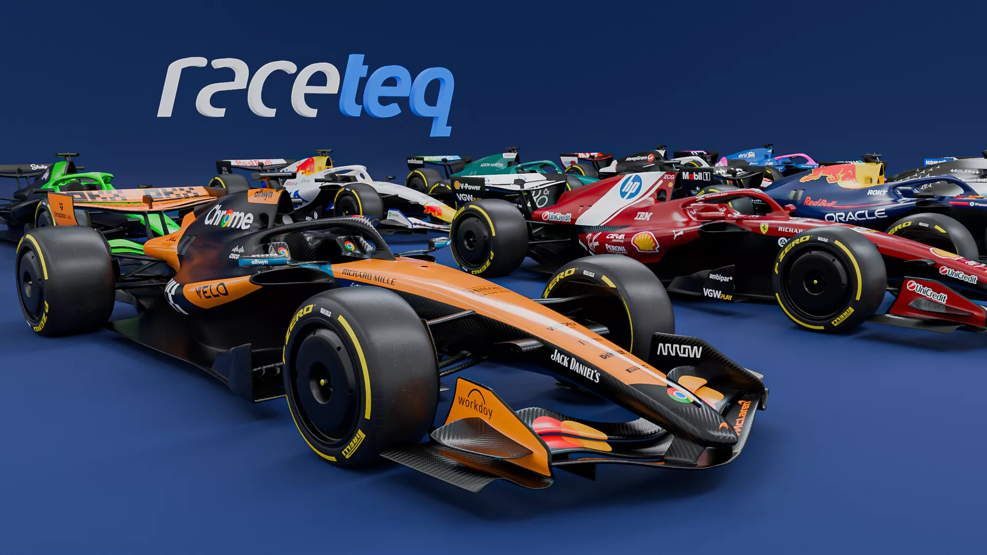 2026 F1 cars in 2025 liveries