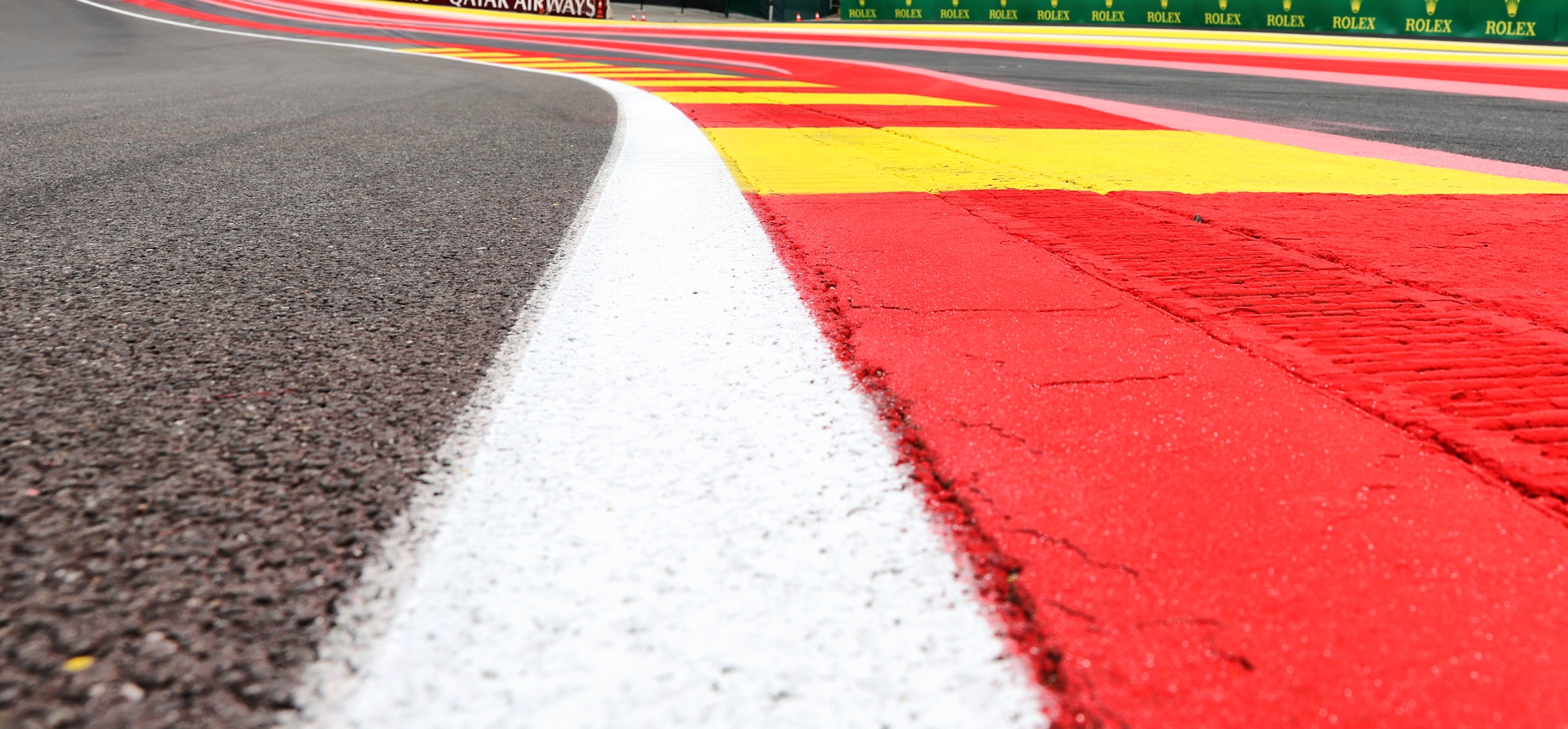 Kerb at F1 circuit