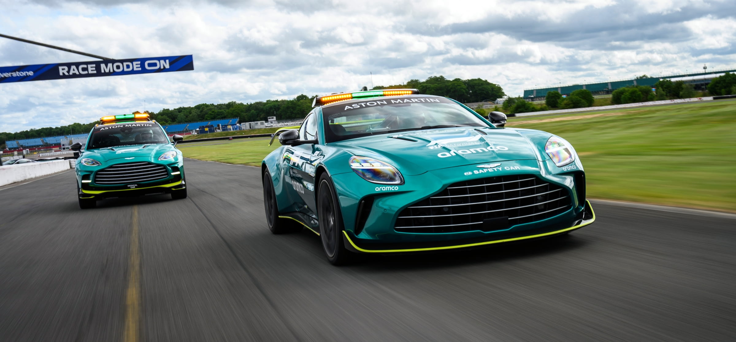 F1 Aston Martin Safety Car 2025 at Silverstone