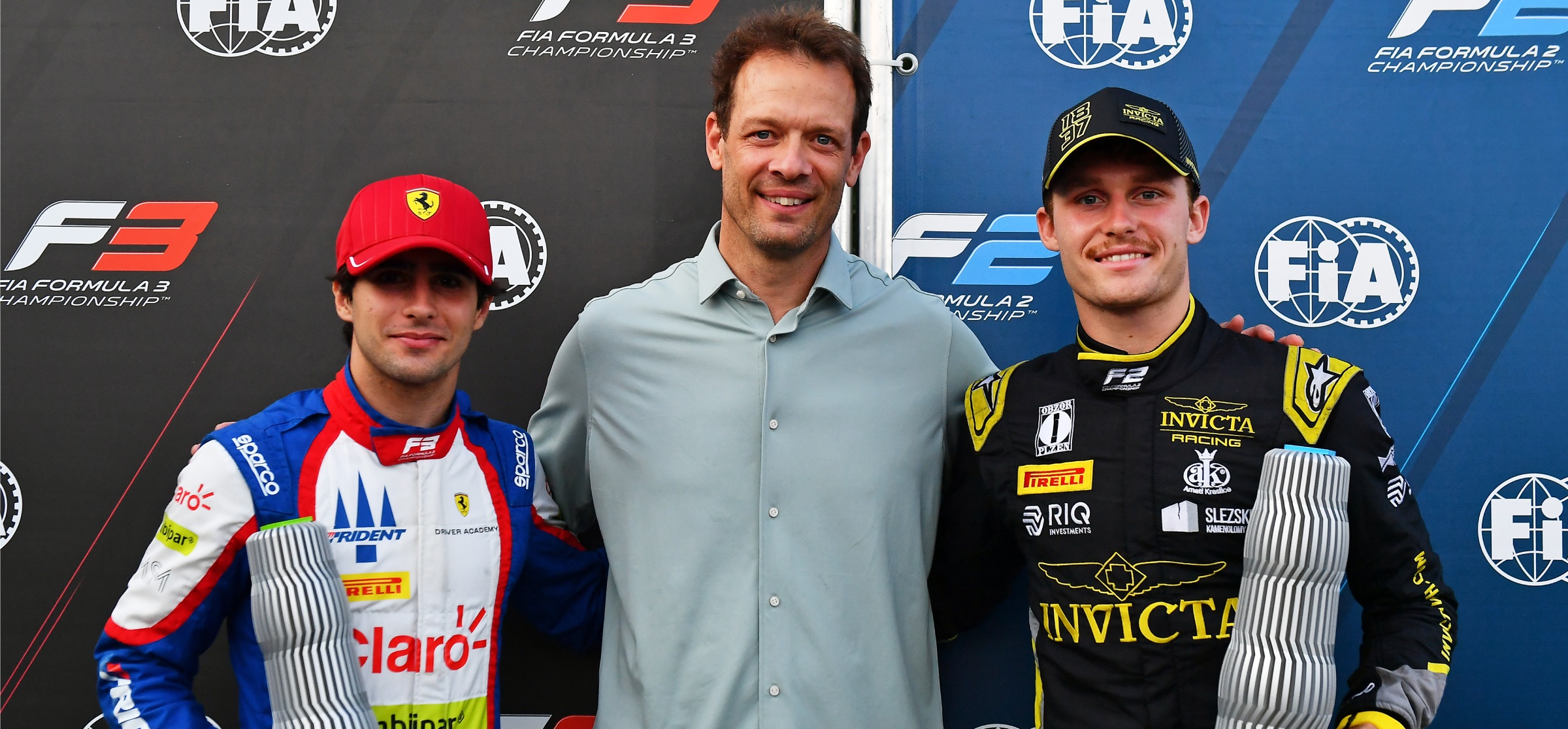 The F3 and F2 polesitters receive their Award in Hungary