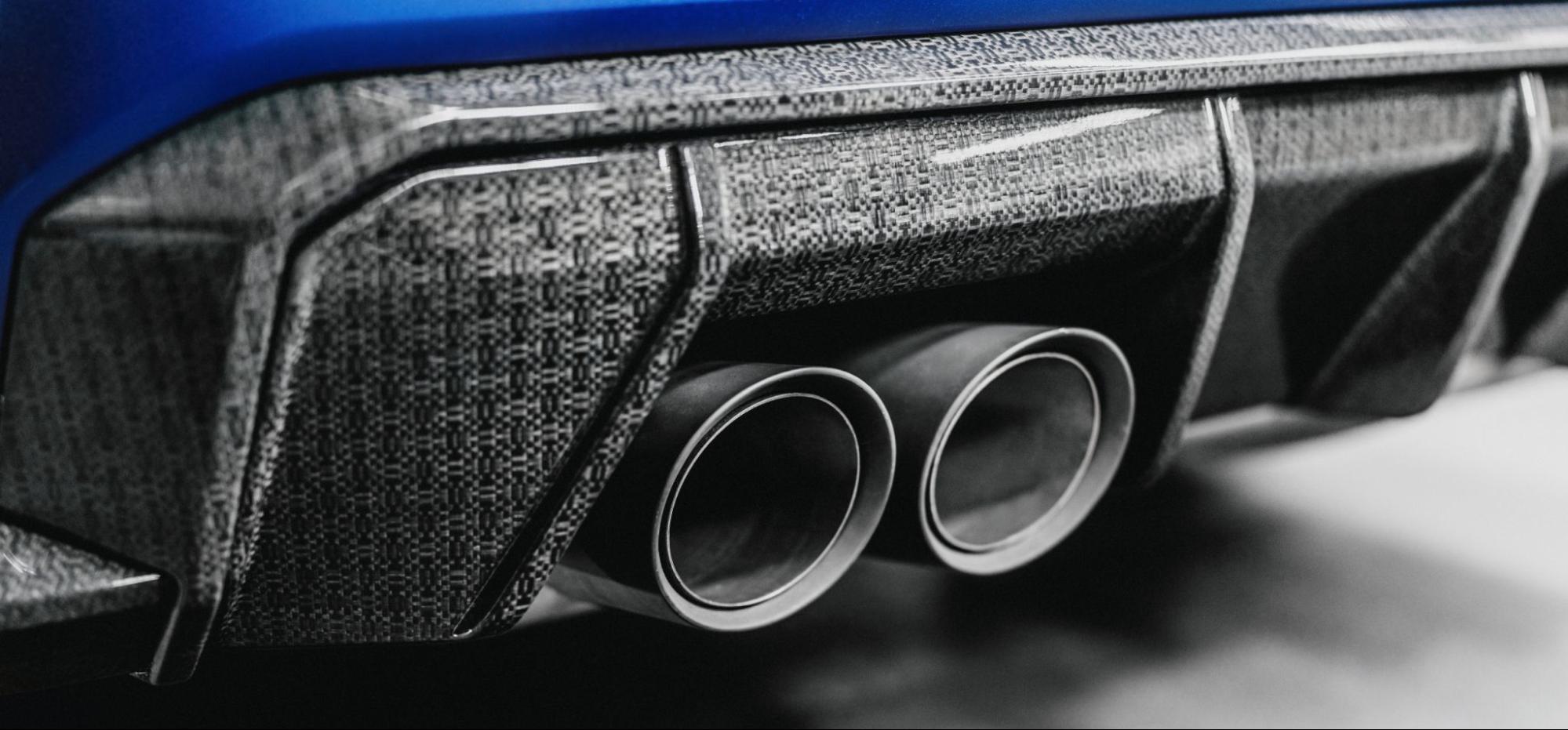 BMW diffuser with flax fibres