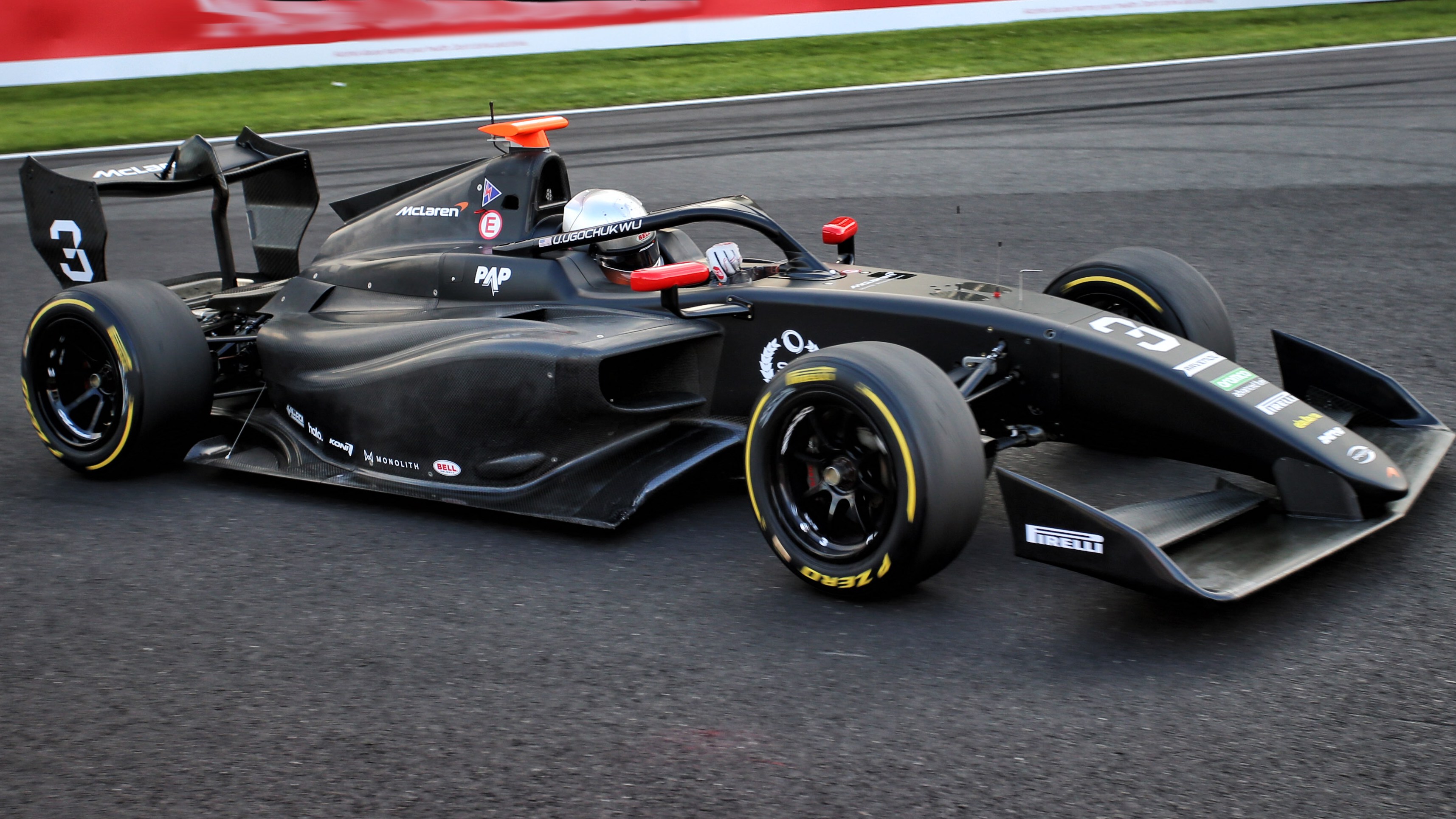 F3 car without paint