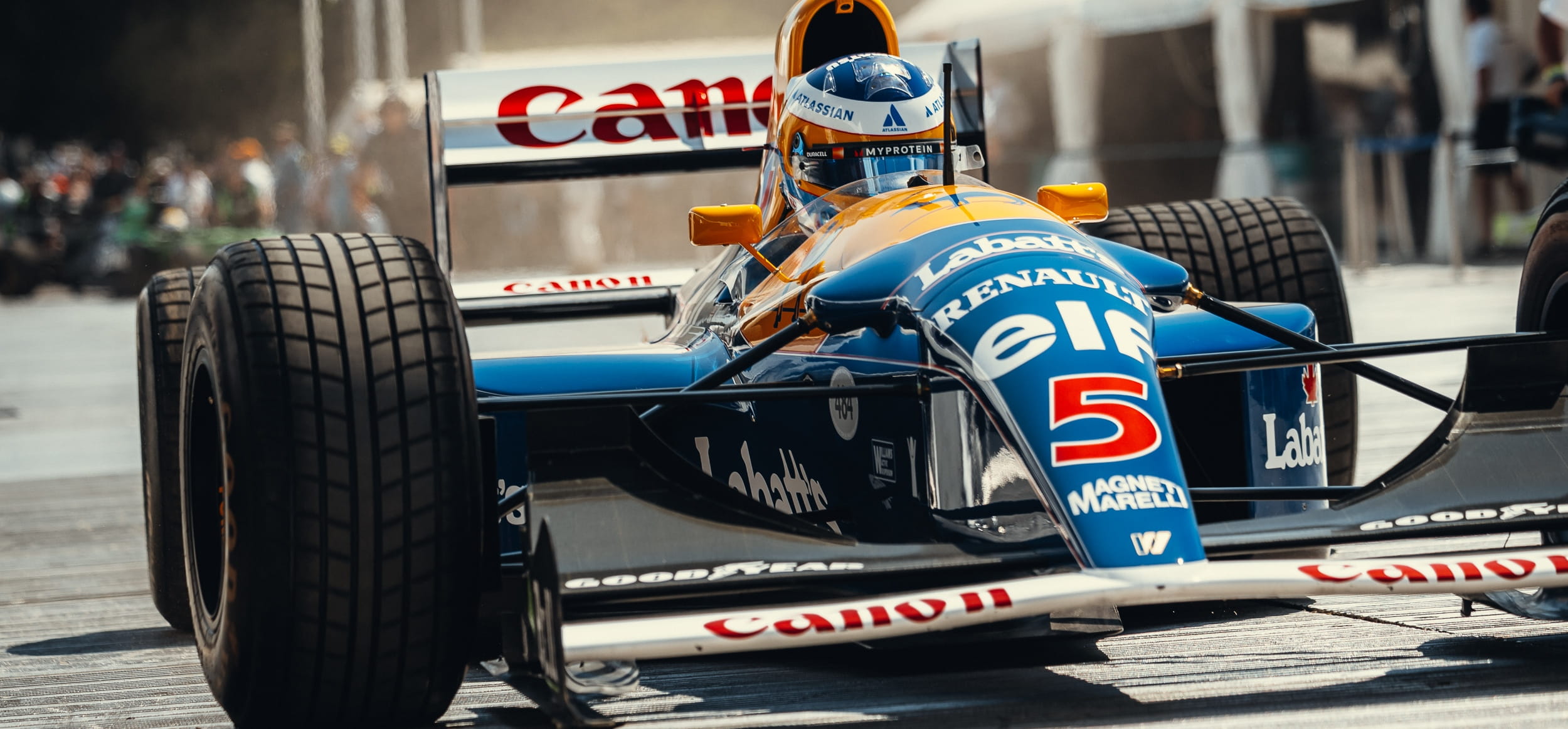 Williams FW14B at the 2025 Festival of Speed.