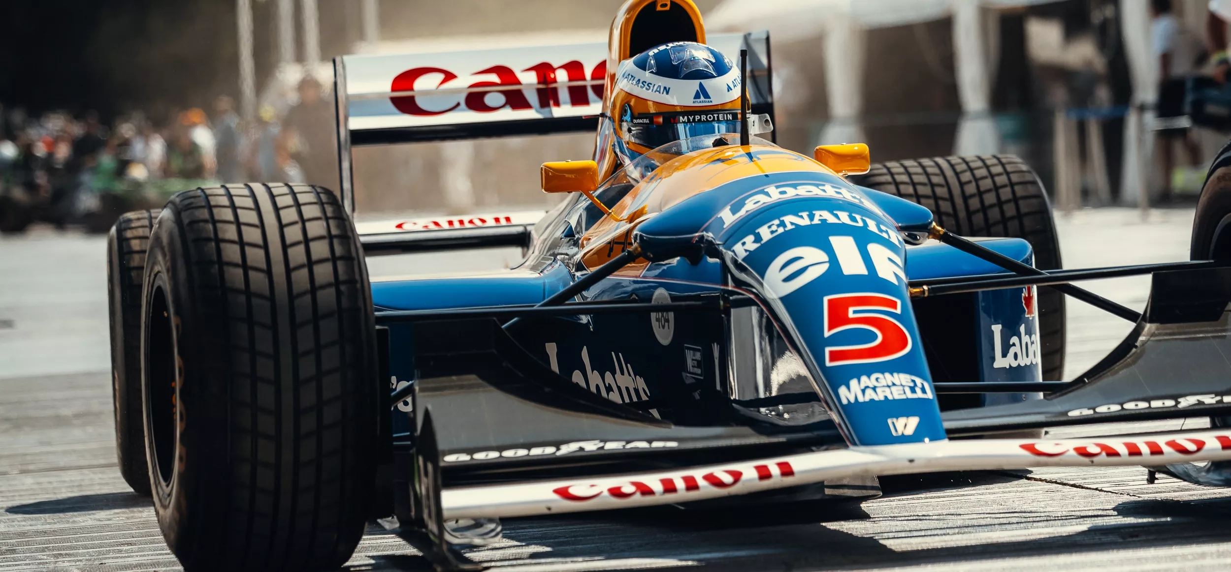 Williams FW14B at the 2025 Festival of Speed.