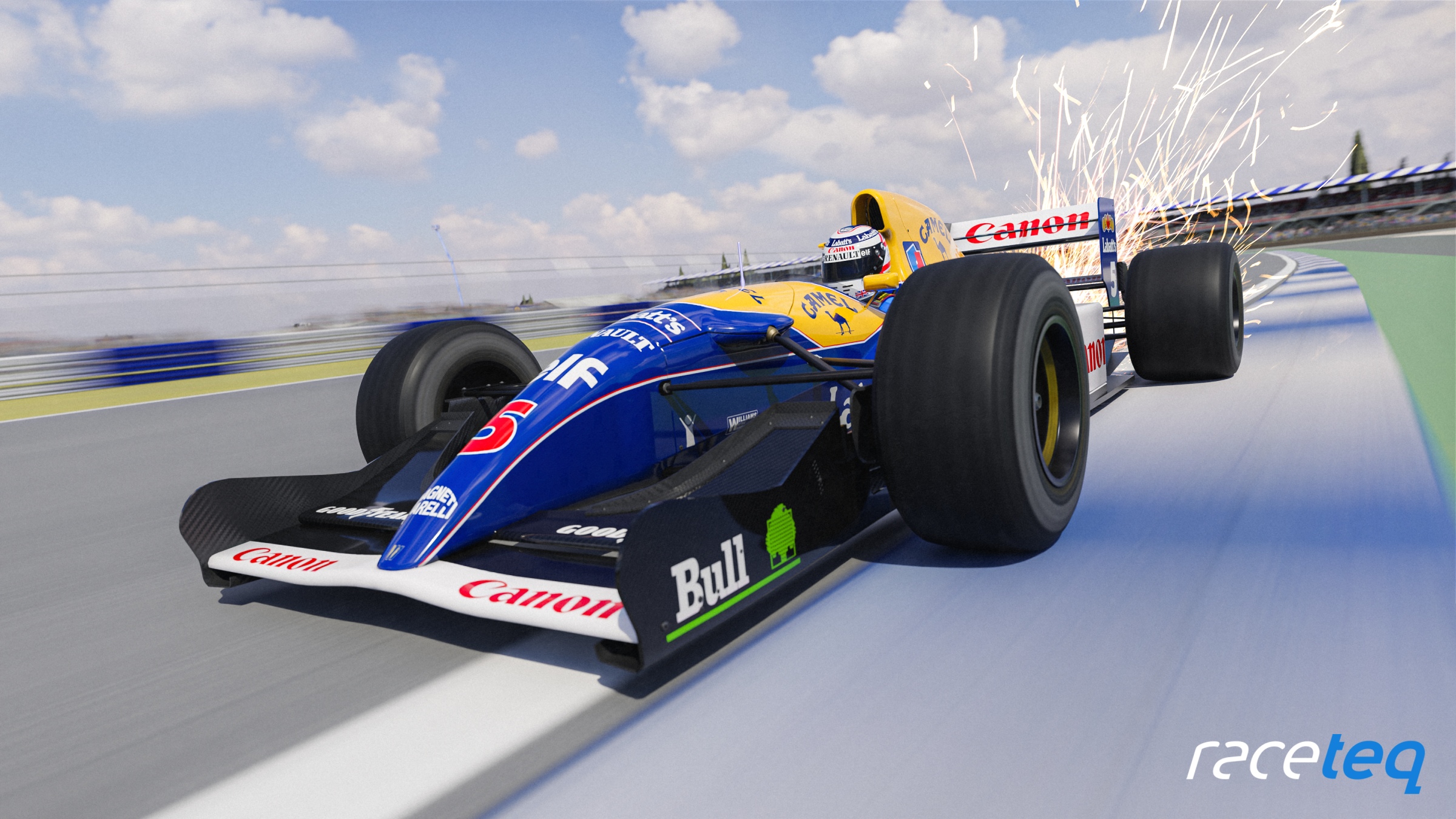 Williams Fw14B 3D render