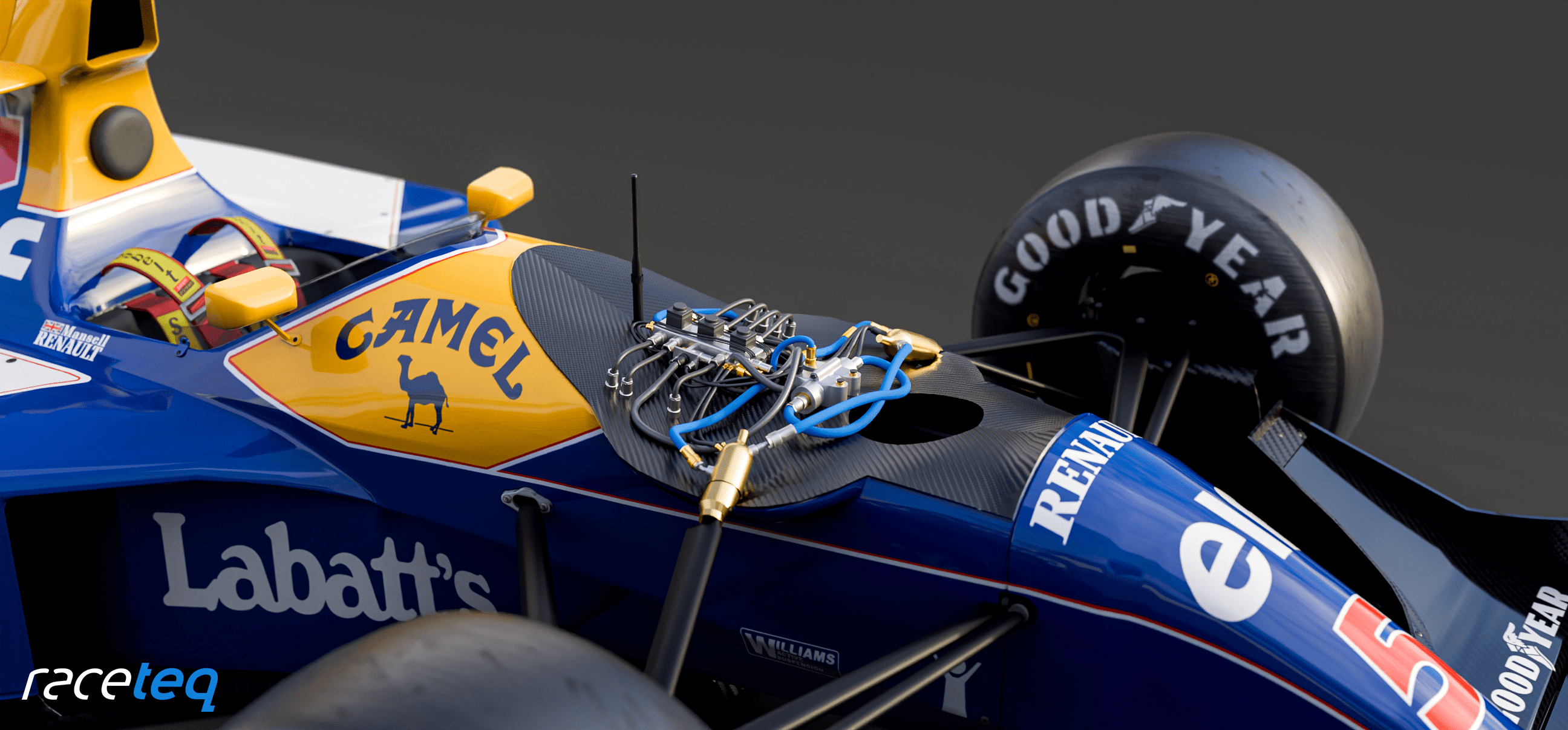 FW14B active suspension 
