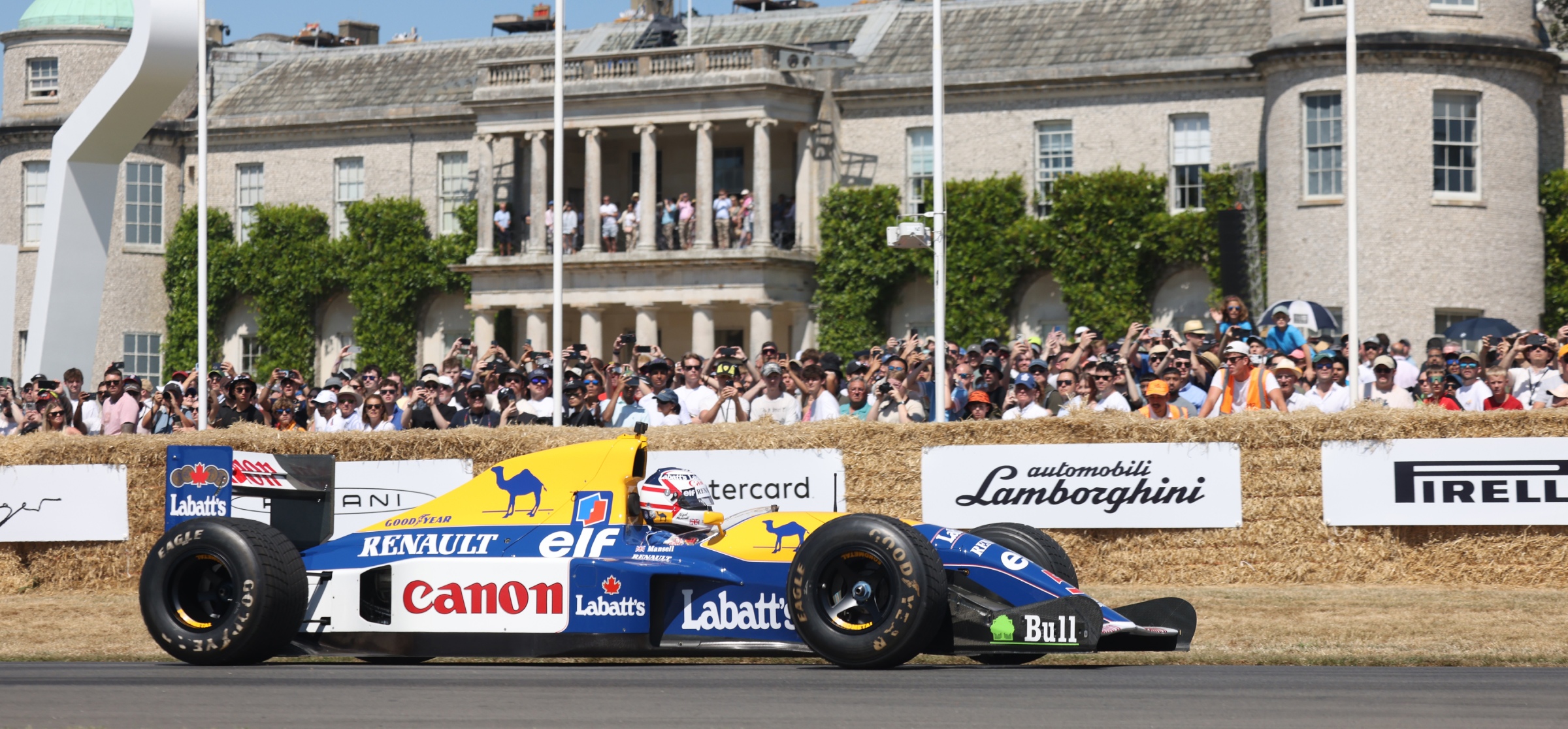 Williams FW14B at the 2025 Festival of Speed.