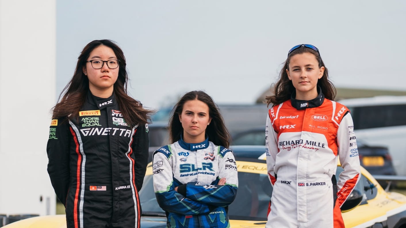 More Than Equal female racing drivers