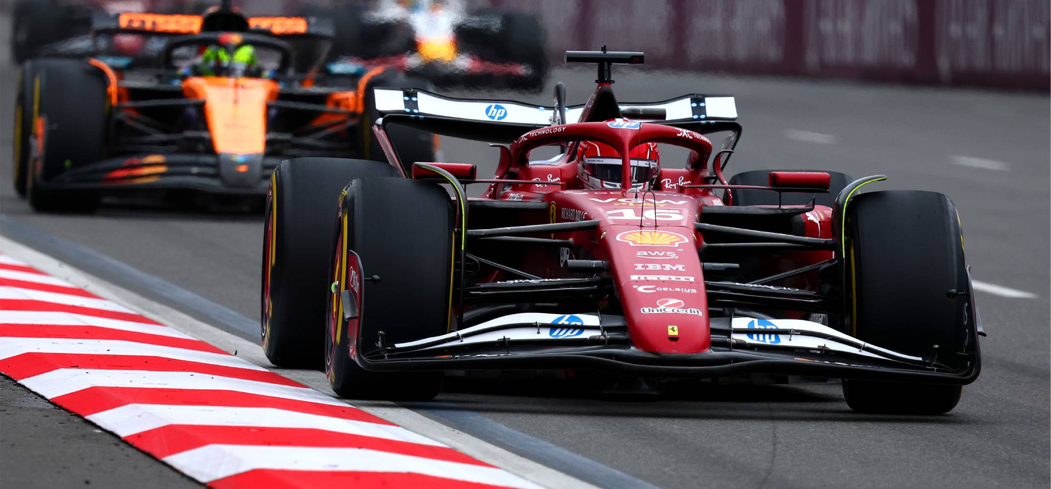 Ferrari F1 car in Miami 2025 F1 Grand Prix