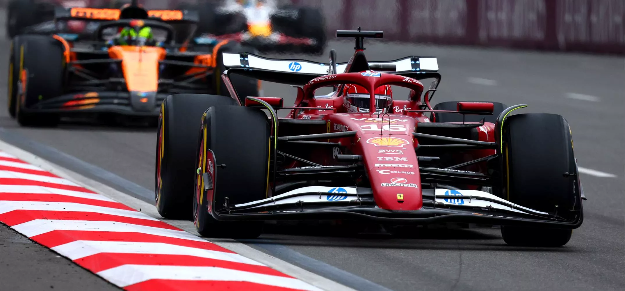 Ferrari F1 car in Miami 2025 F1 Grand Prix