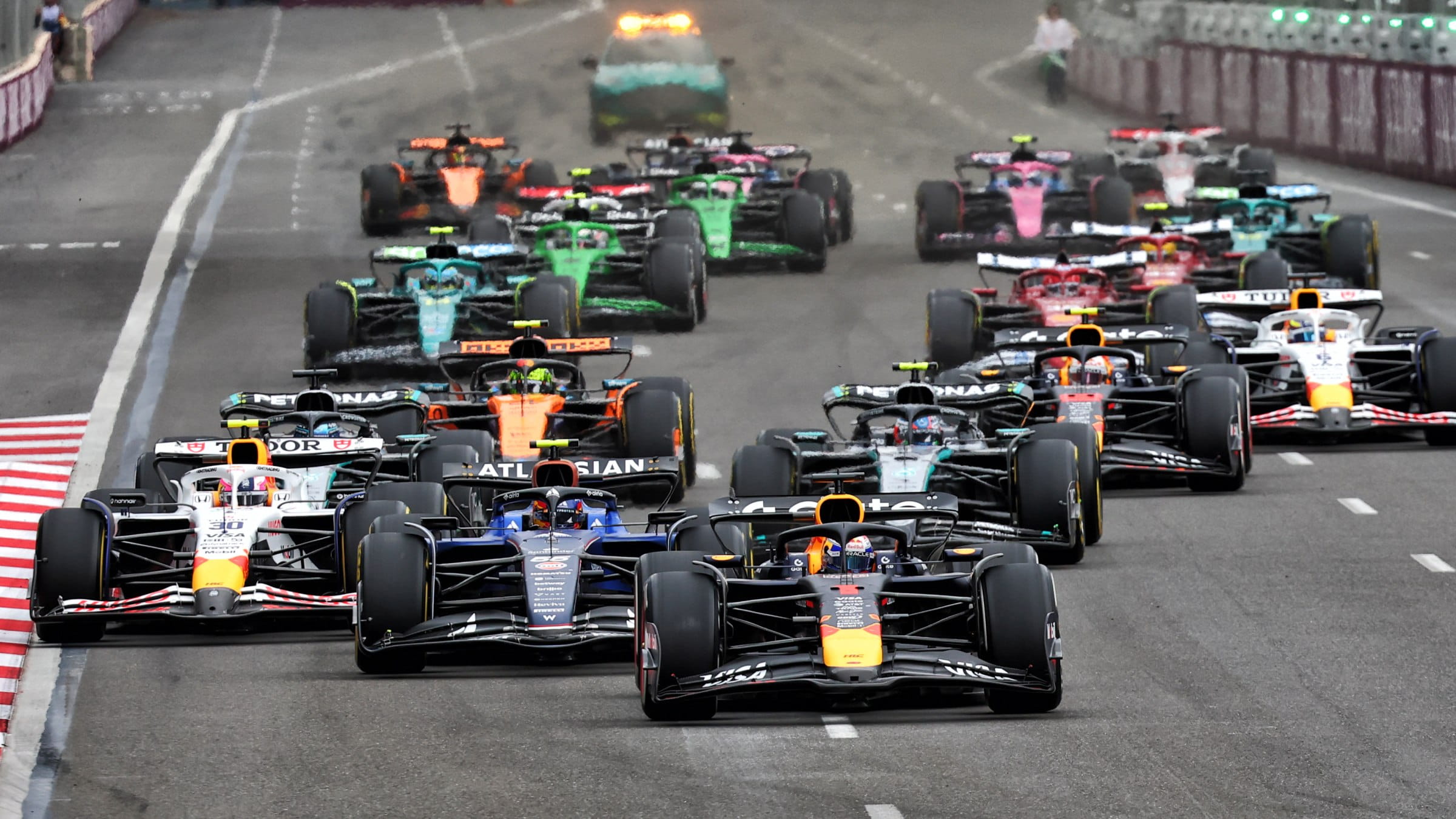 2025 Baku GP start