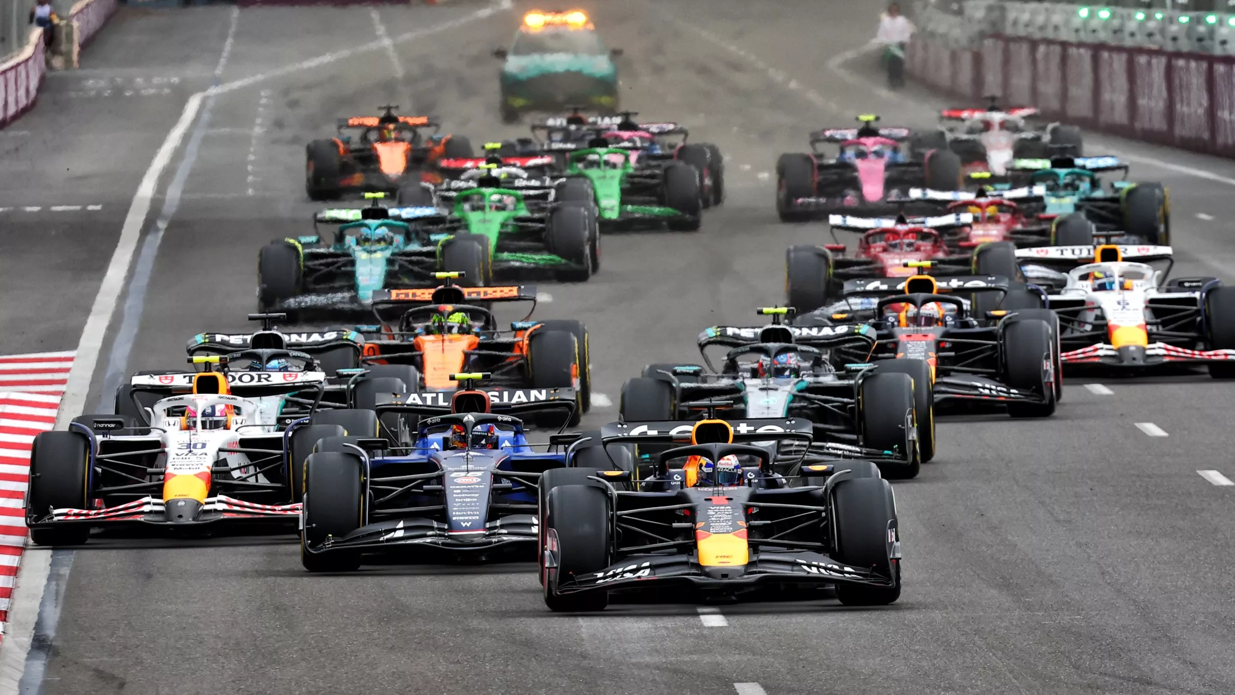 2025 Baku GP start
