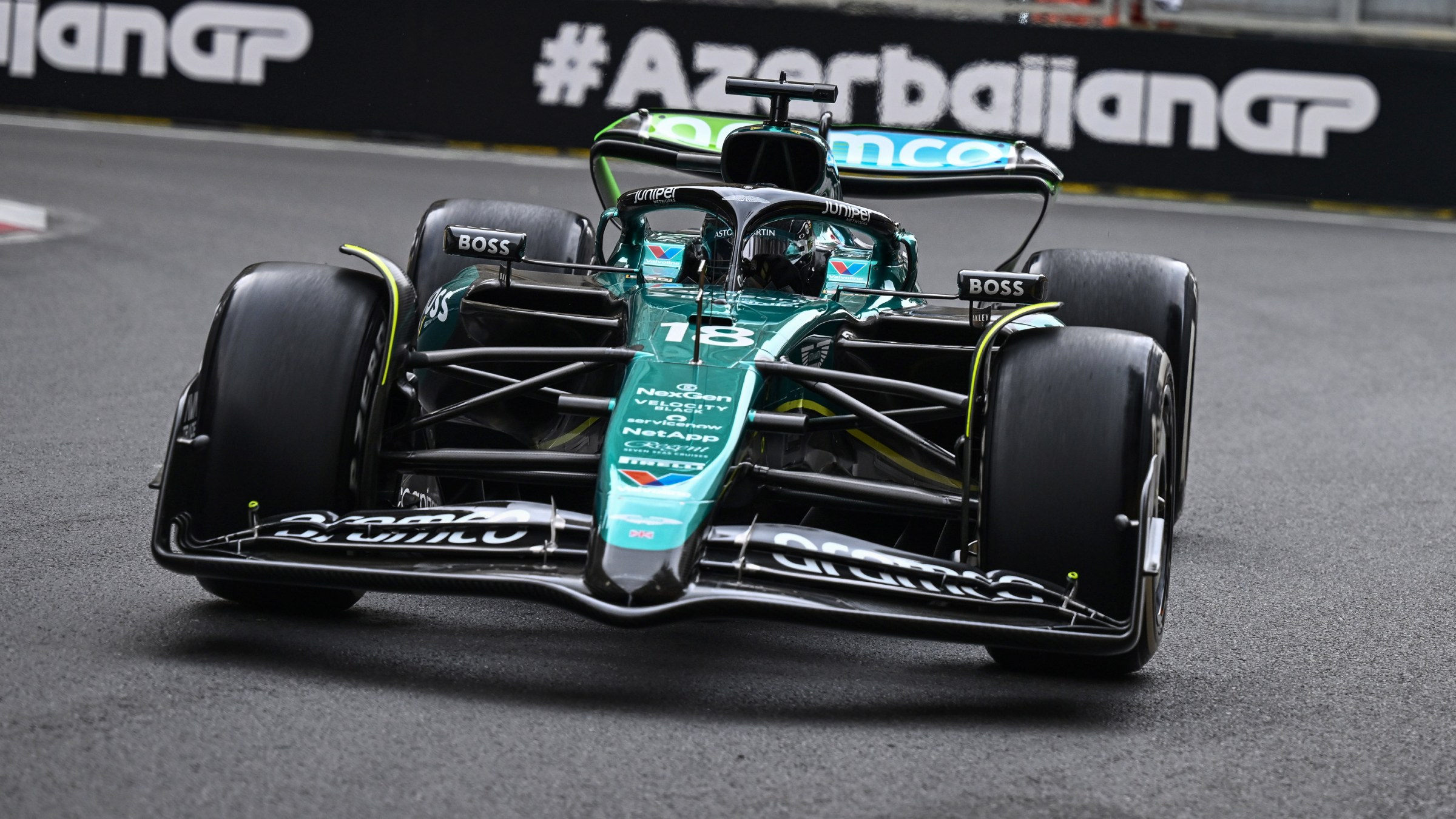 Aston Martin at Baku F1