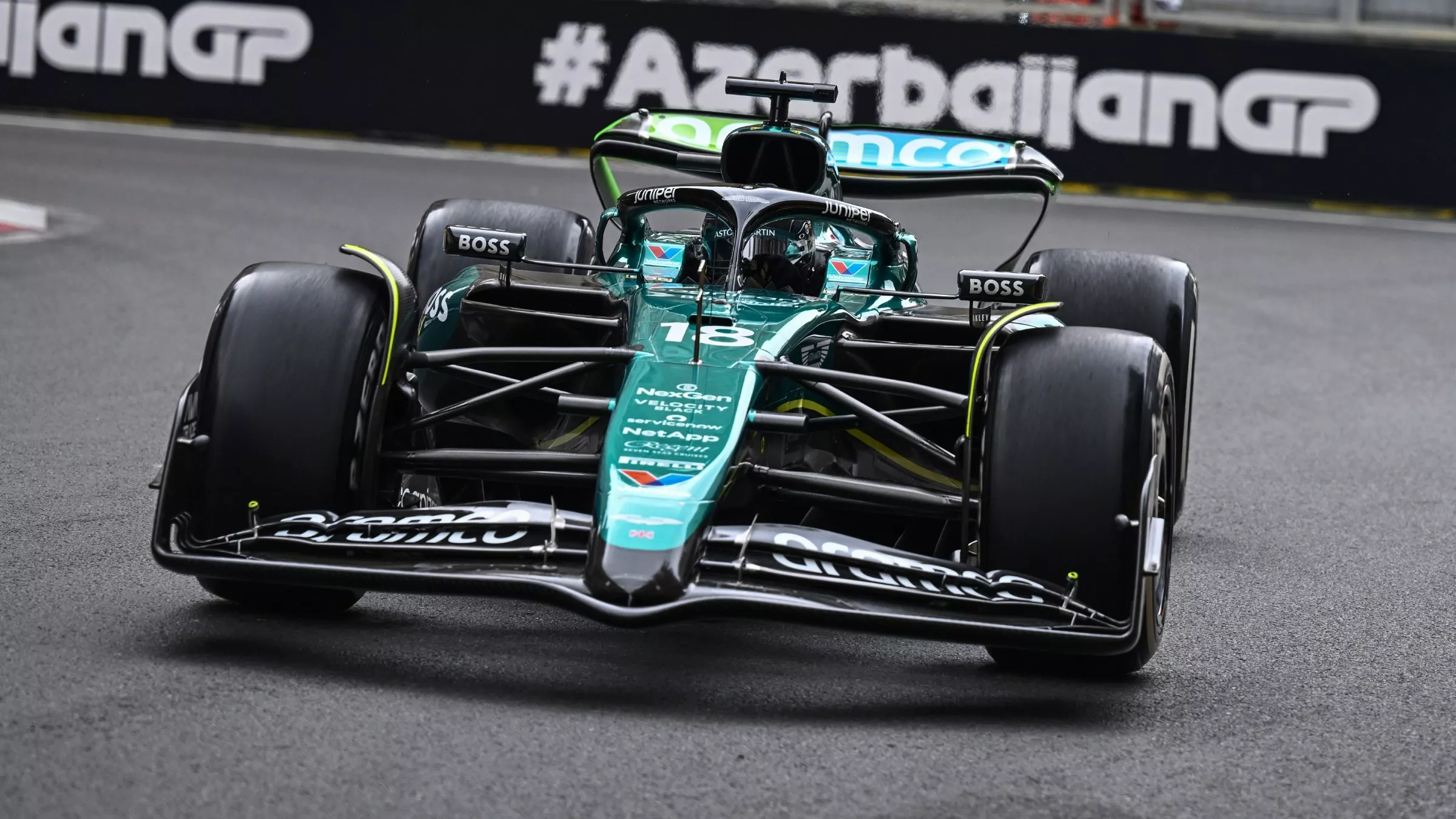 Aston Martin at Baku F1