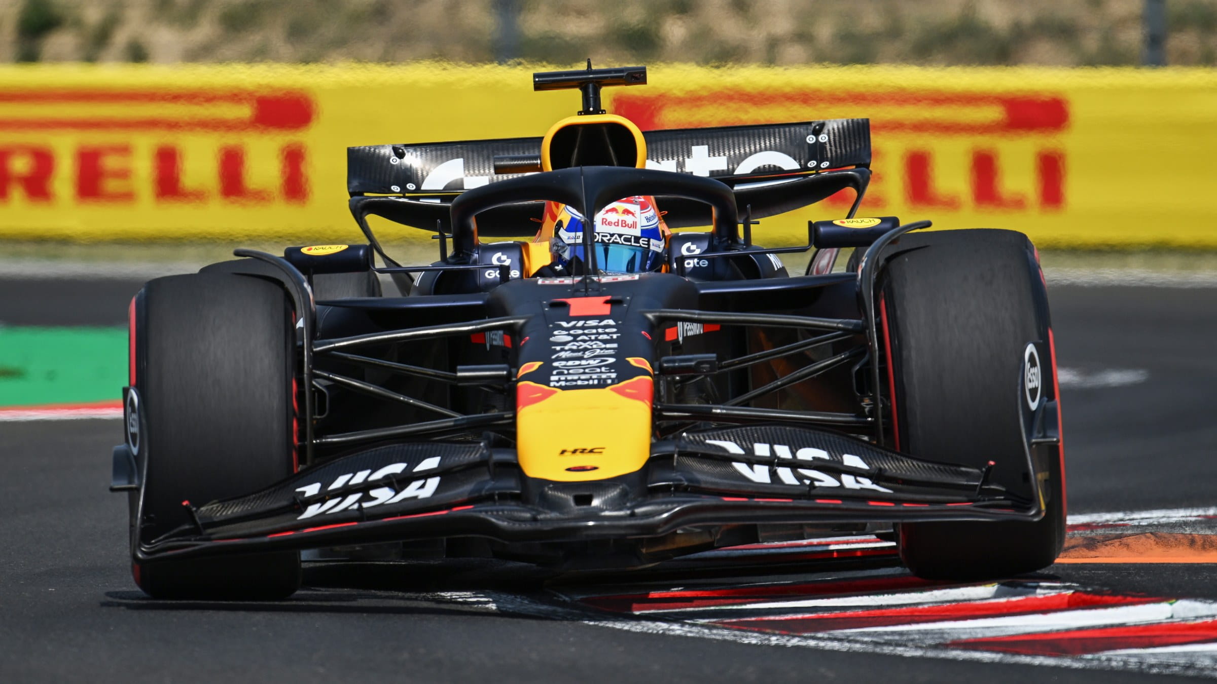 Red Bull F1 car in Hungary