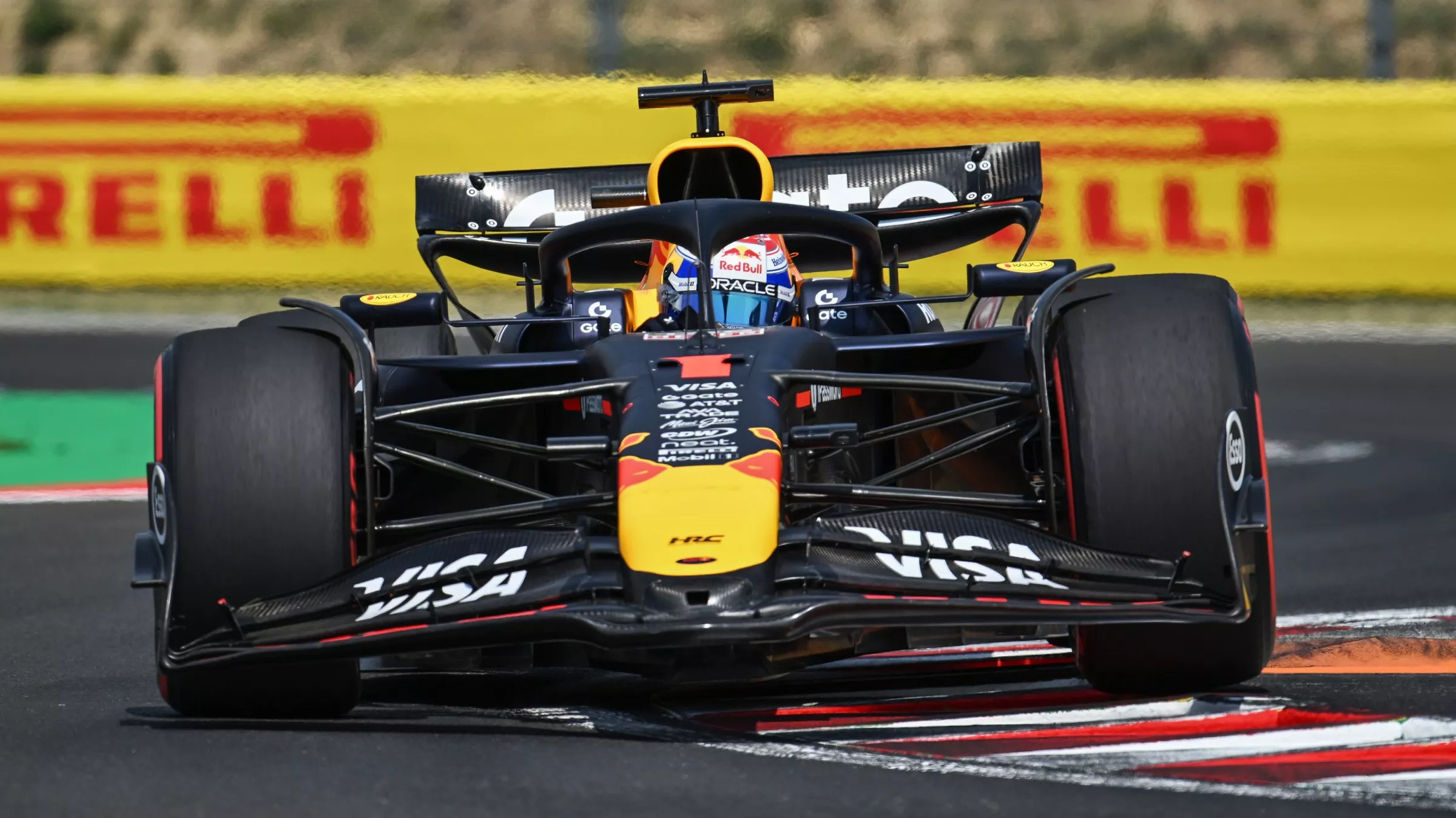 Red Bull F1 car in Hungary