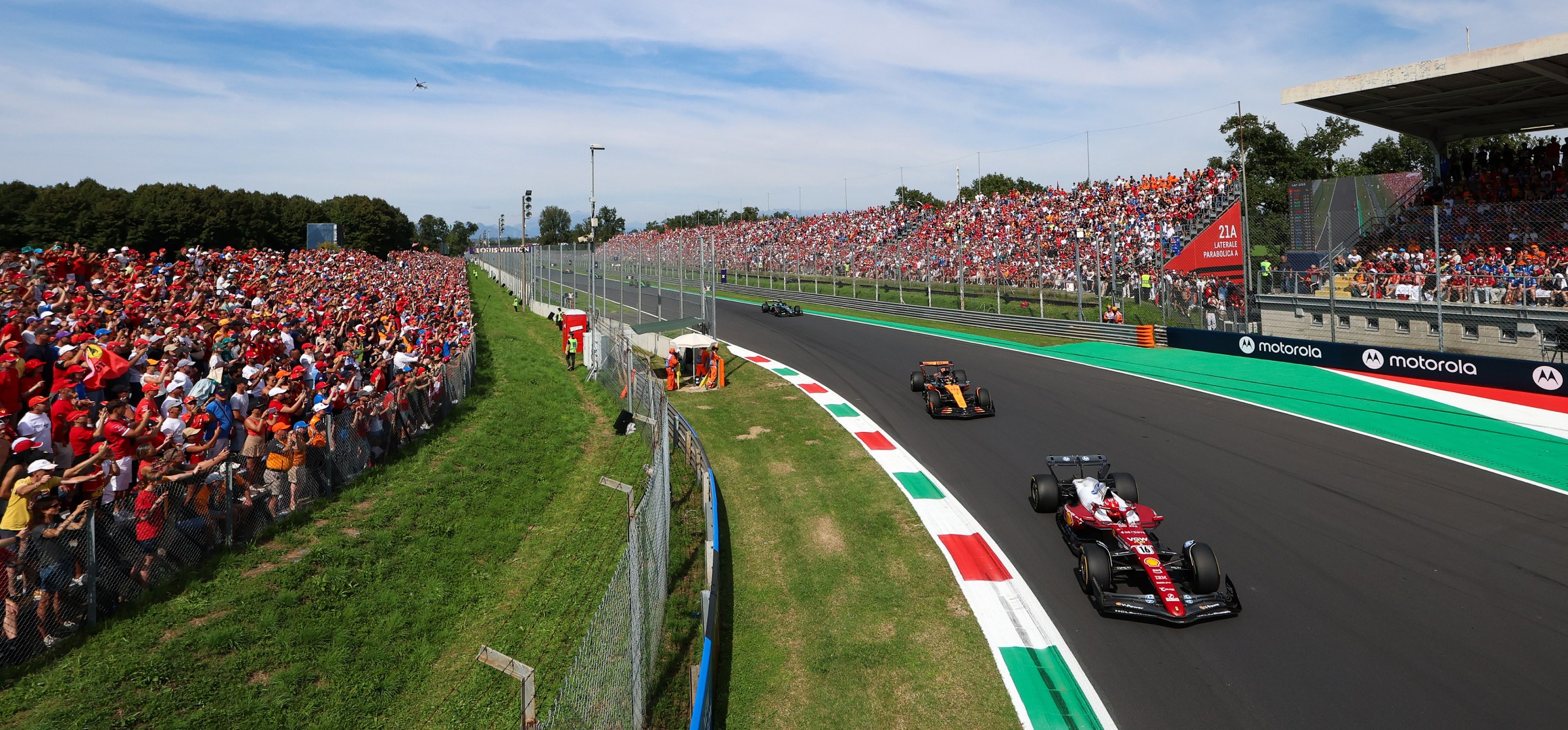 Ferrari at the 2025 Italian Grand Prix