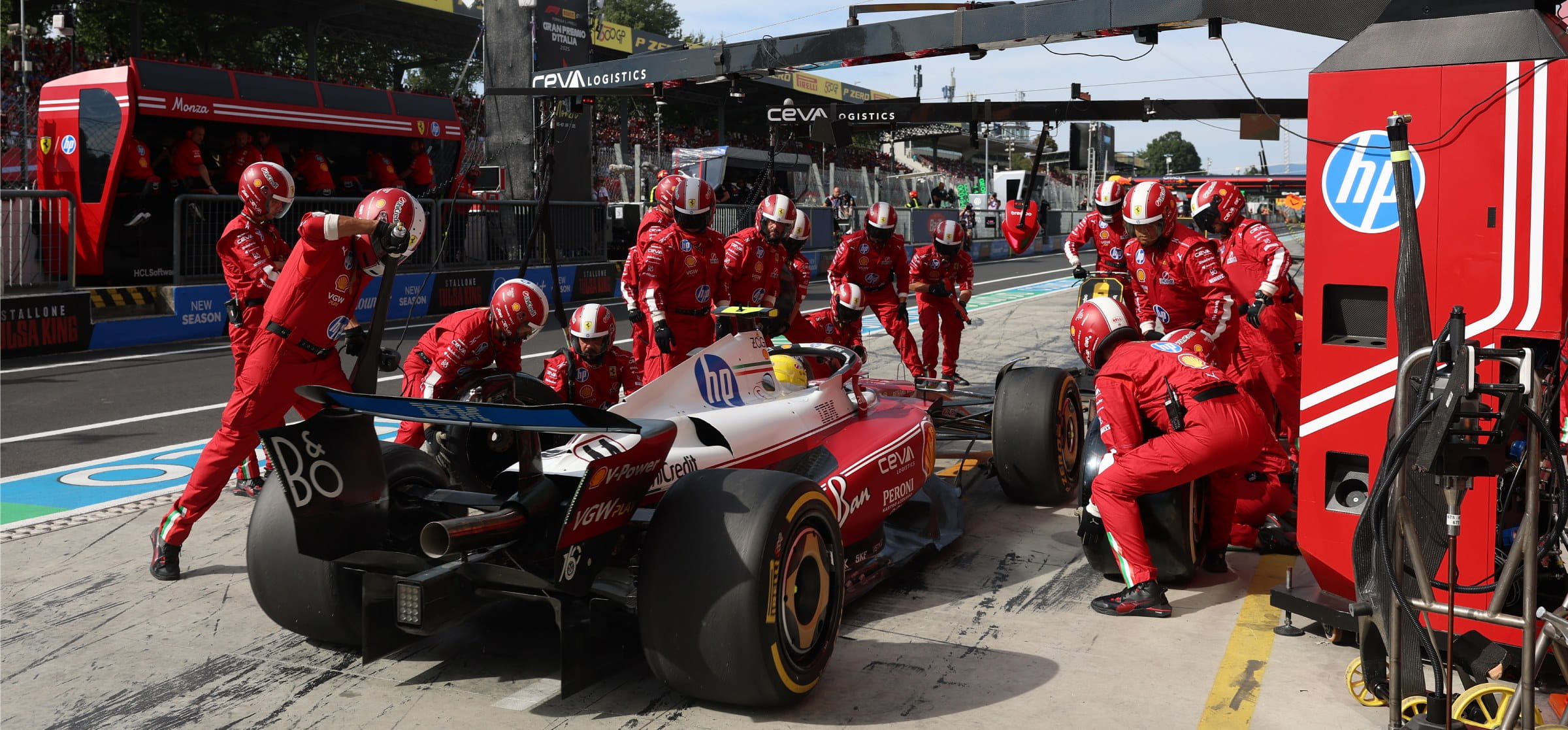 Ferrari at the 2025 Italian Grand PRix