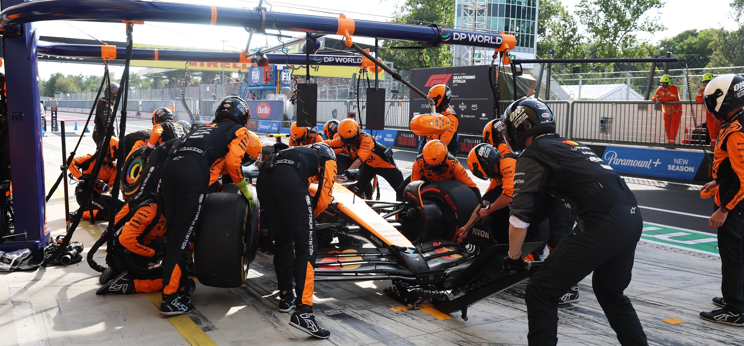 McLaren at the 2025 Italian Grand Prix