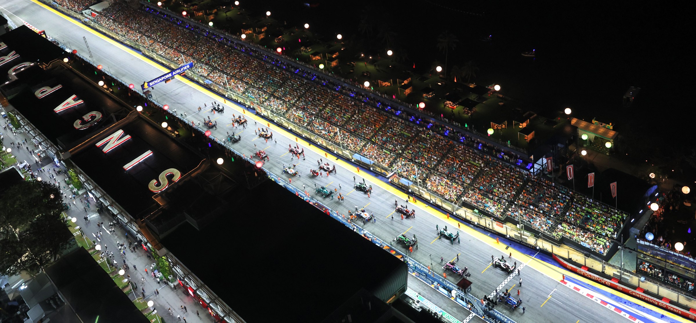 2025 Sinagpore GP grid