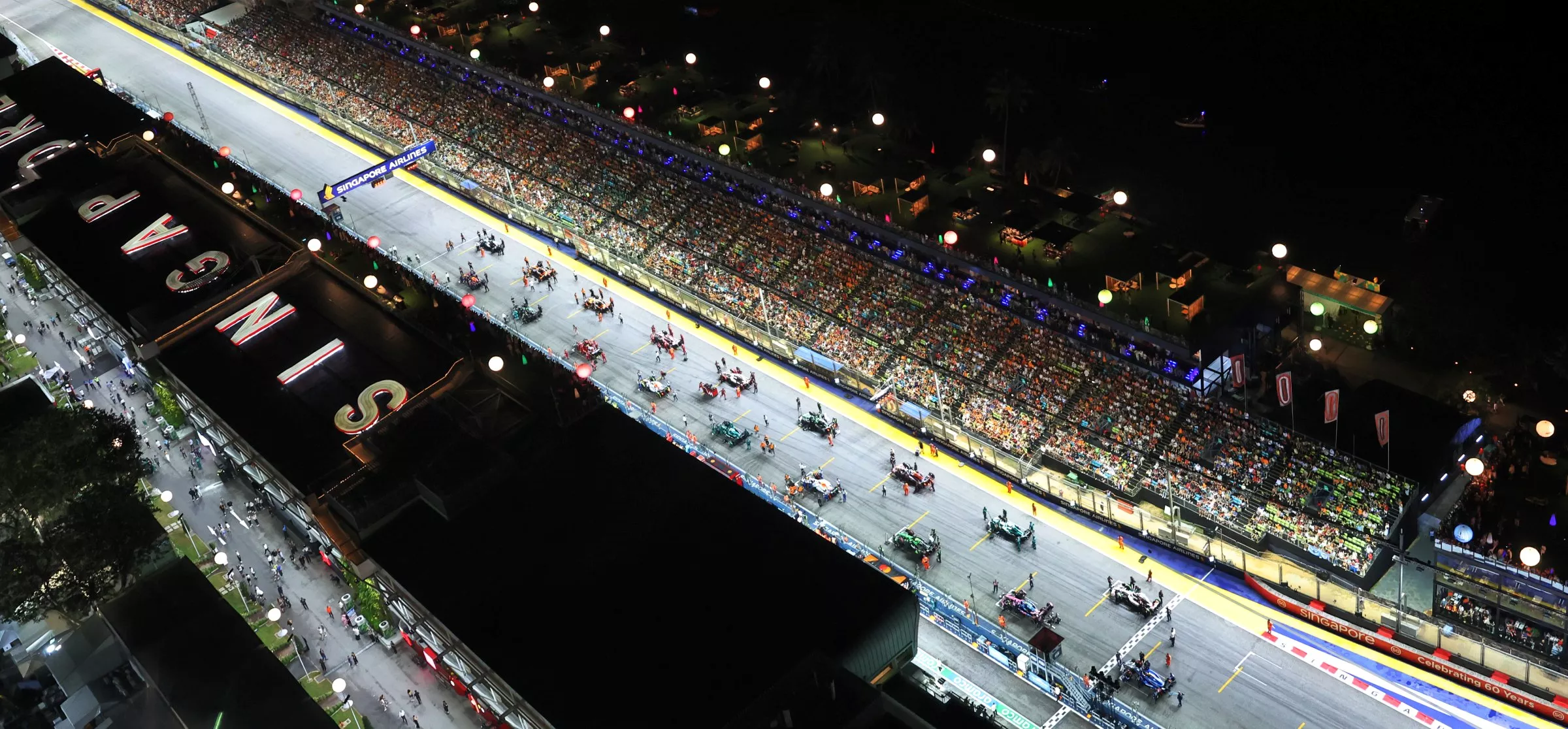 2025 Sinagpore GP grid