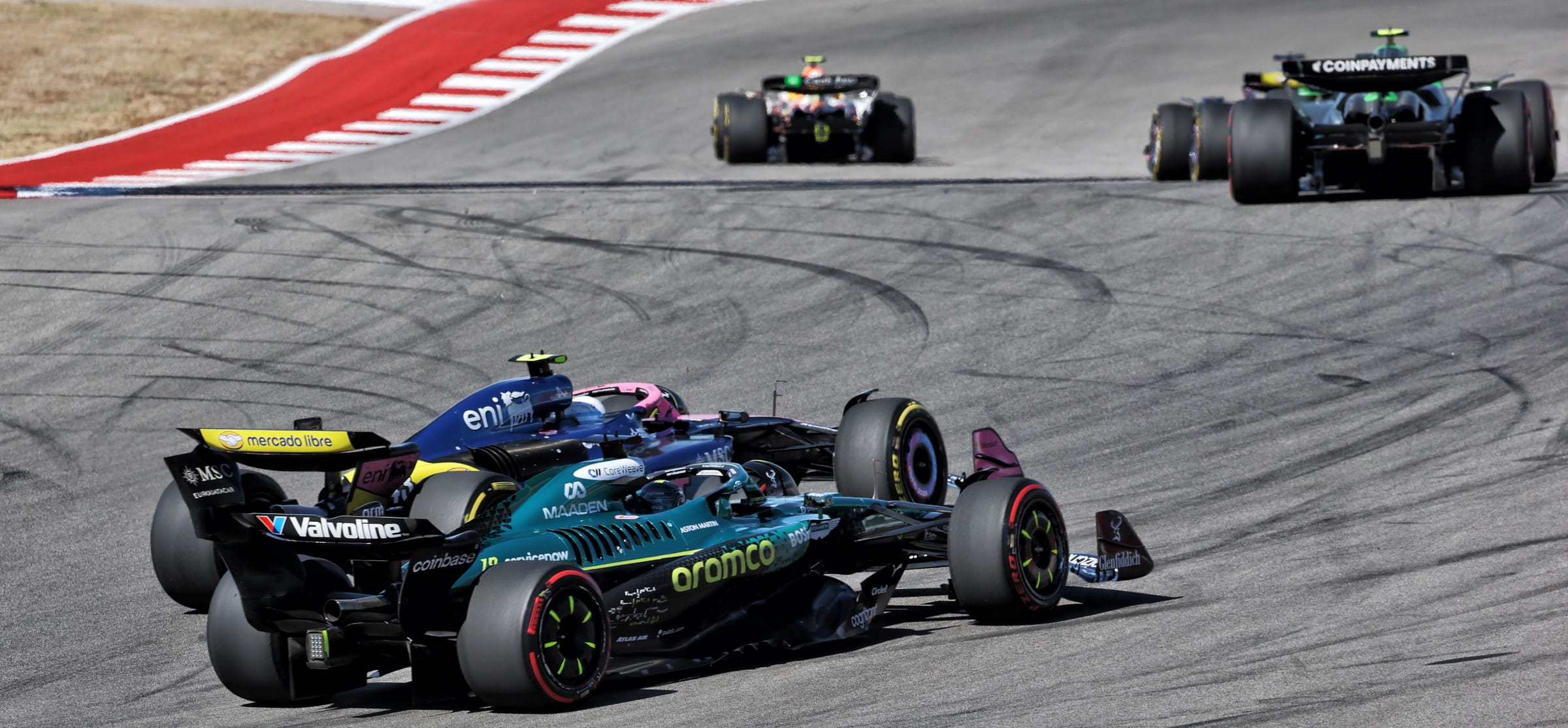 Aston Martin and Alpine 2025 US GP