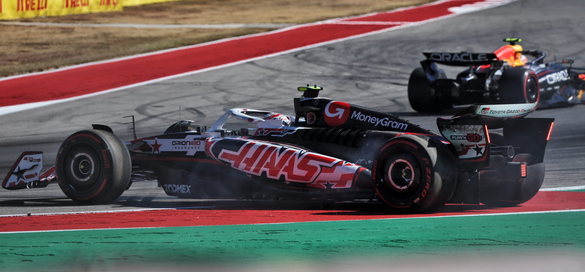 Bearman spins 2025 US GP