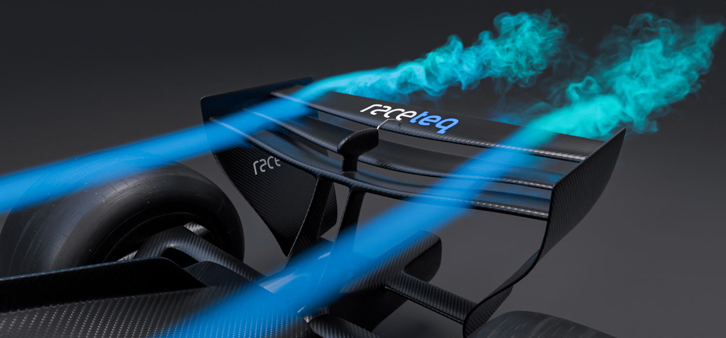 F1 car with straightline mode 2026