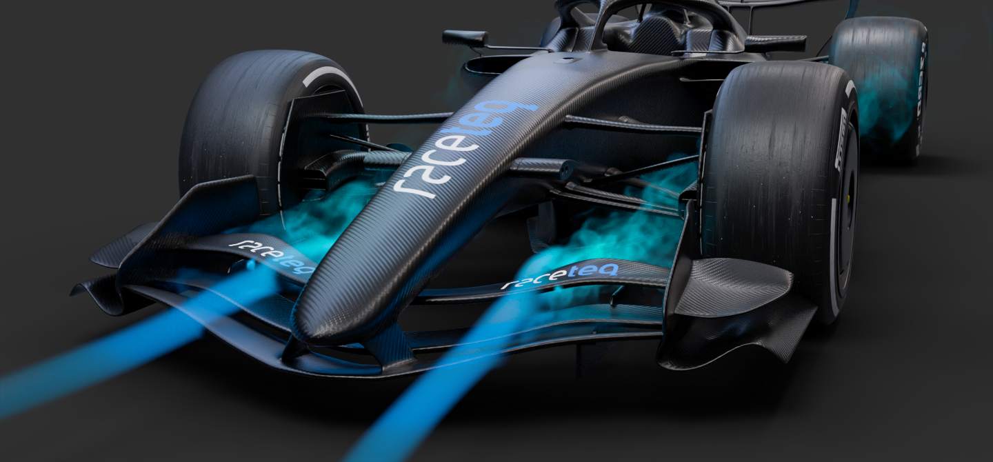 F1 car in straightline mode 2026