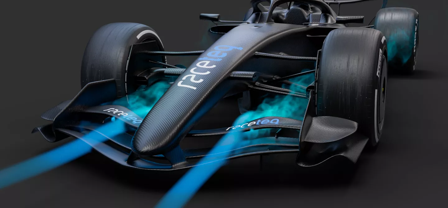 F1 car in straightline mode 2026