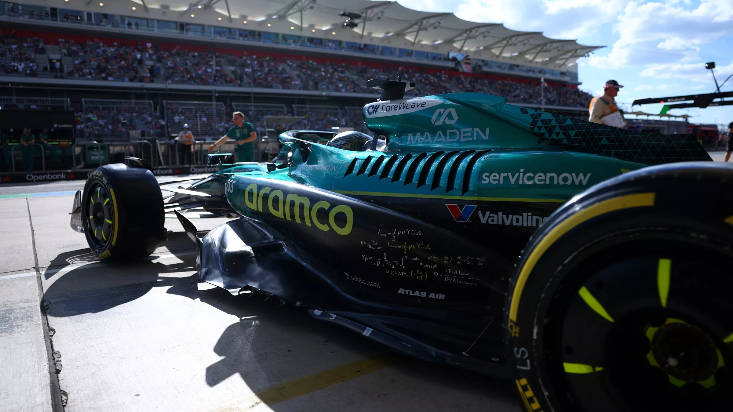 Aston Martin F1 car