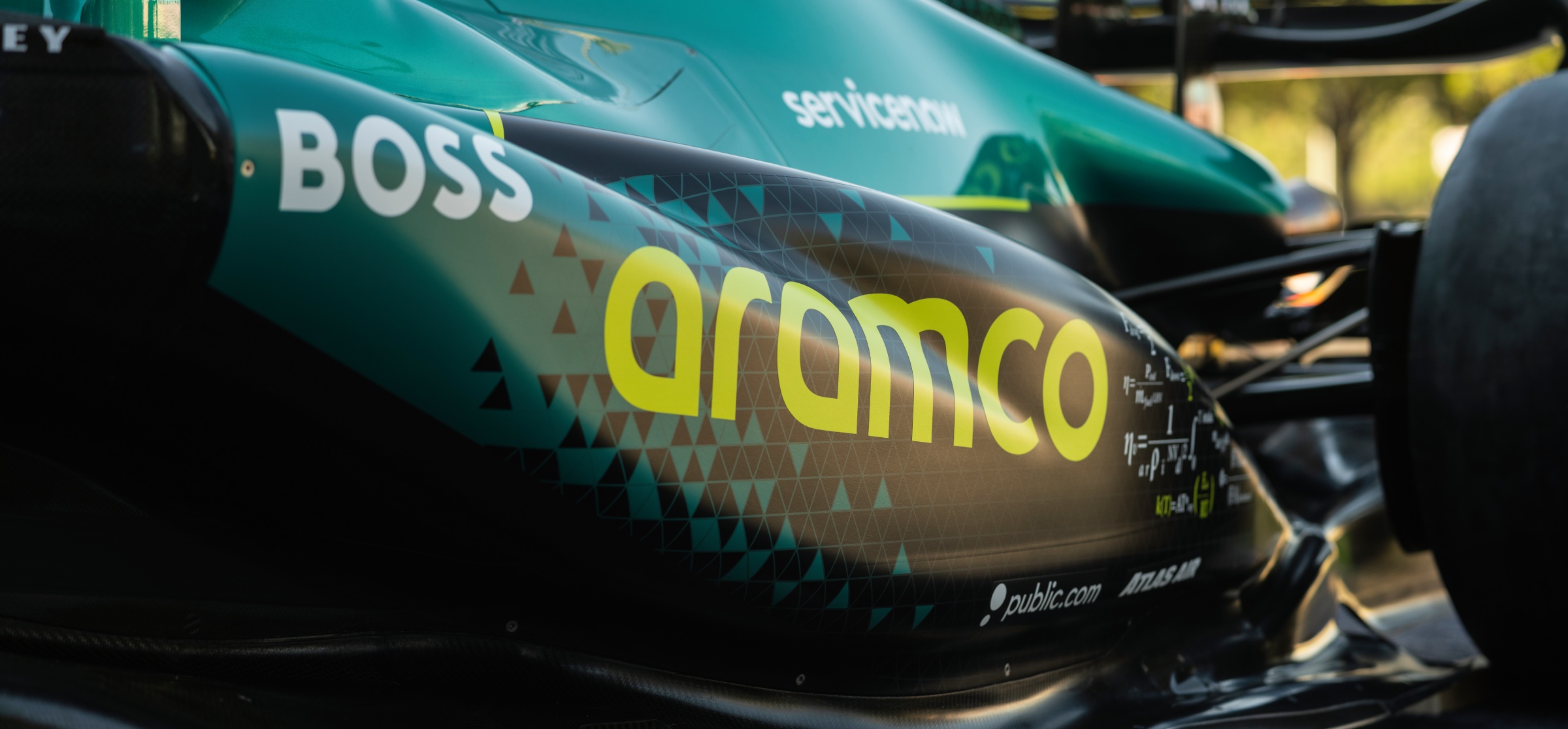 Aston Martin AMR25 sidepod