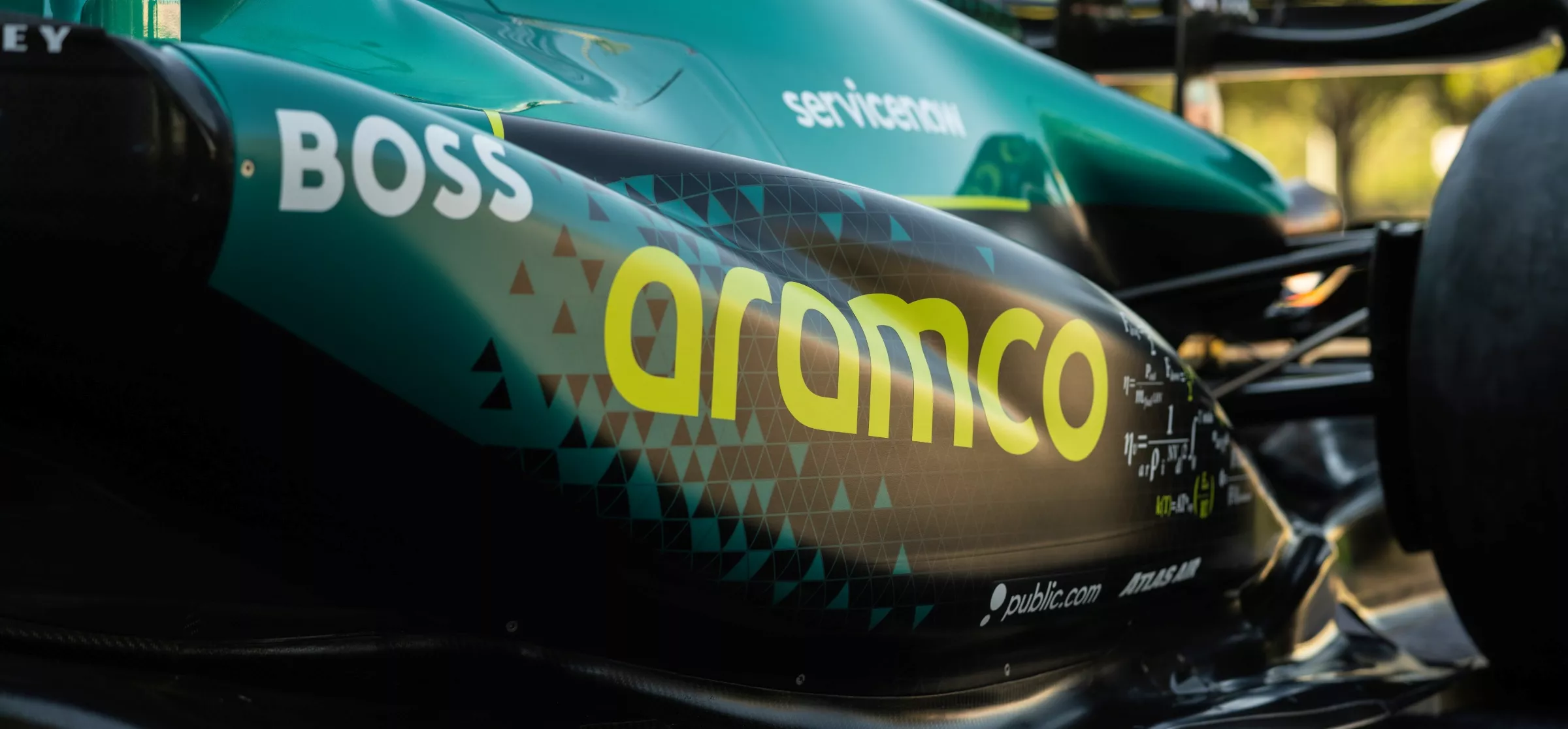 Aston Martin AMR25 sidepod