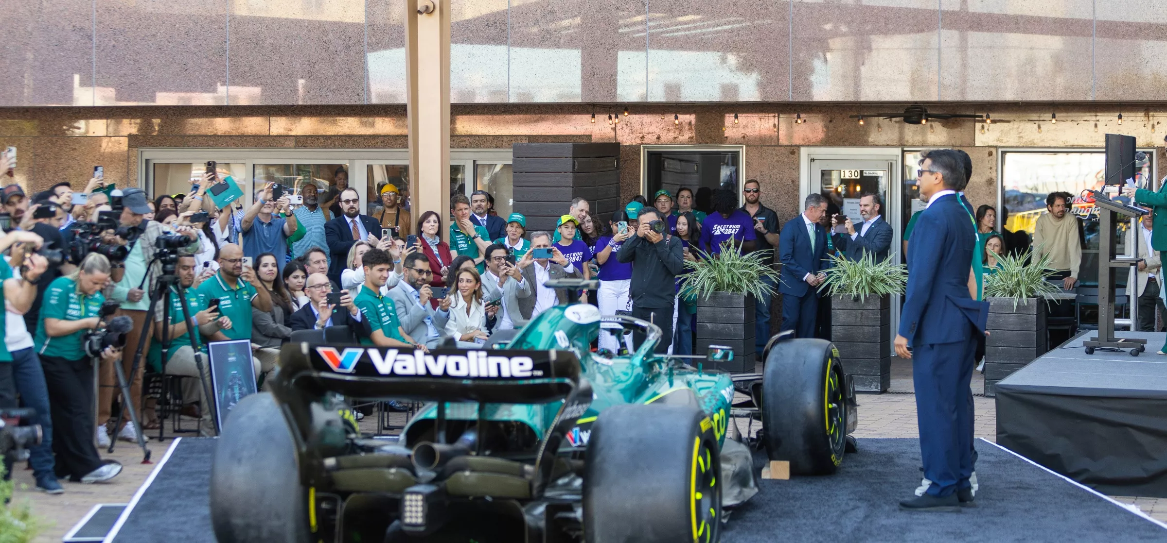 Aston Martin F1 livery launch 2025