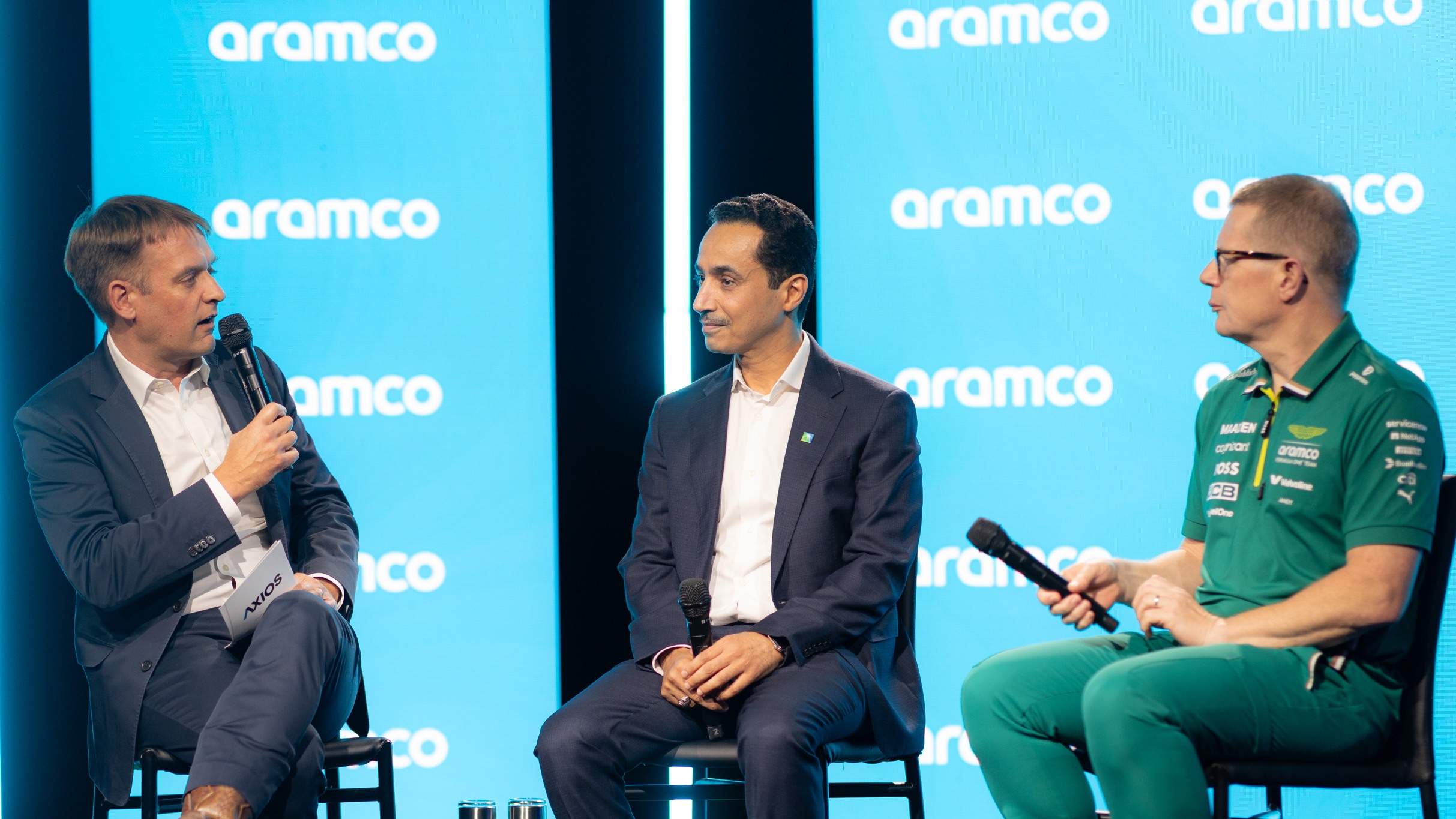 Speakers at Axios x The Race event