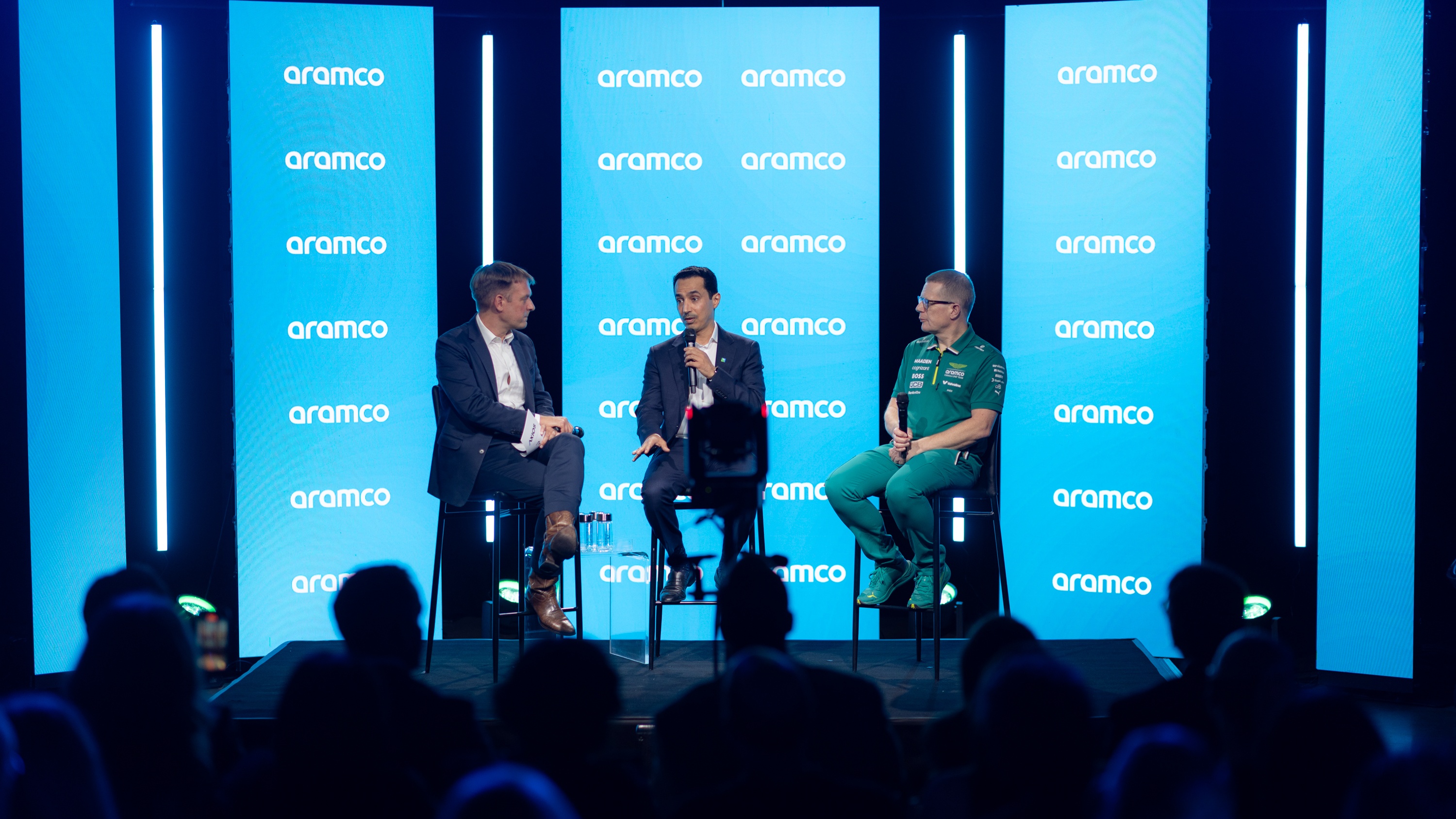 Speakers at Axios x The Race event