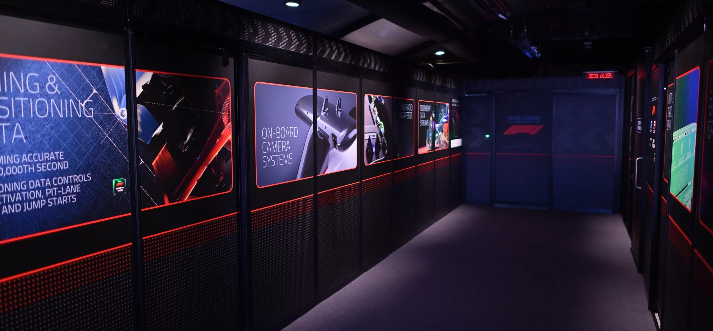 F1 broadcast centre