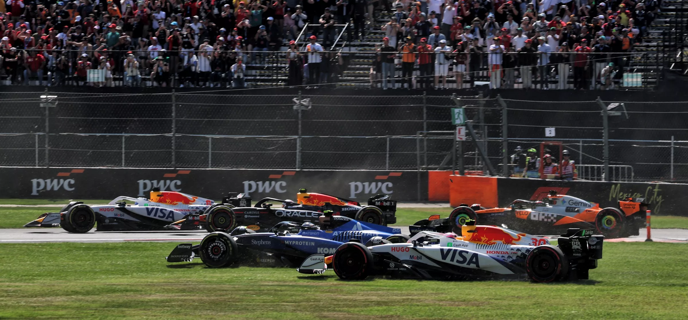 F1 start Mexico
