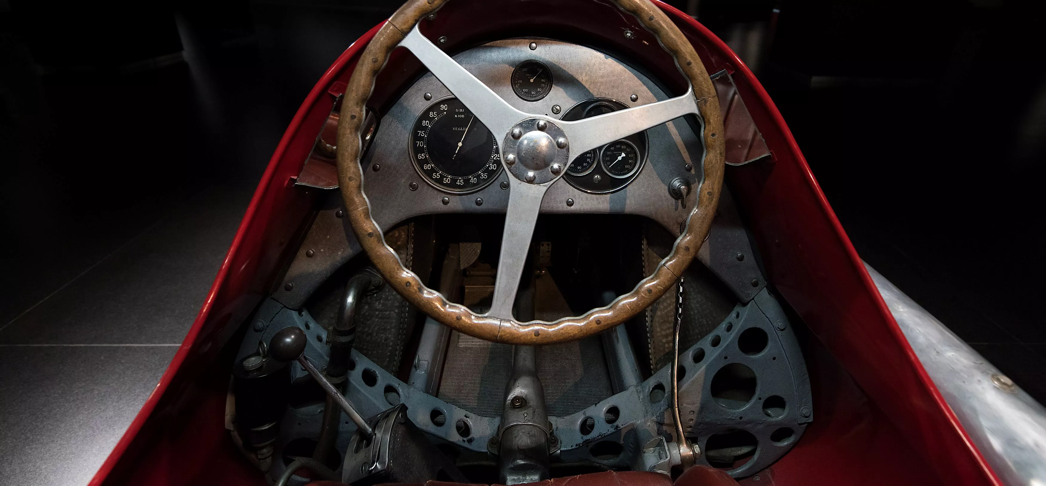 Alfetta cockpit